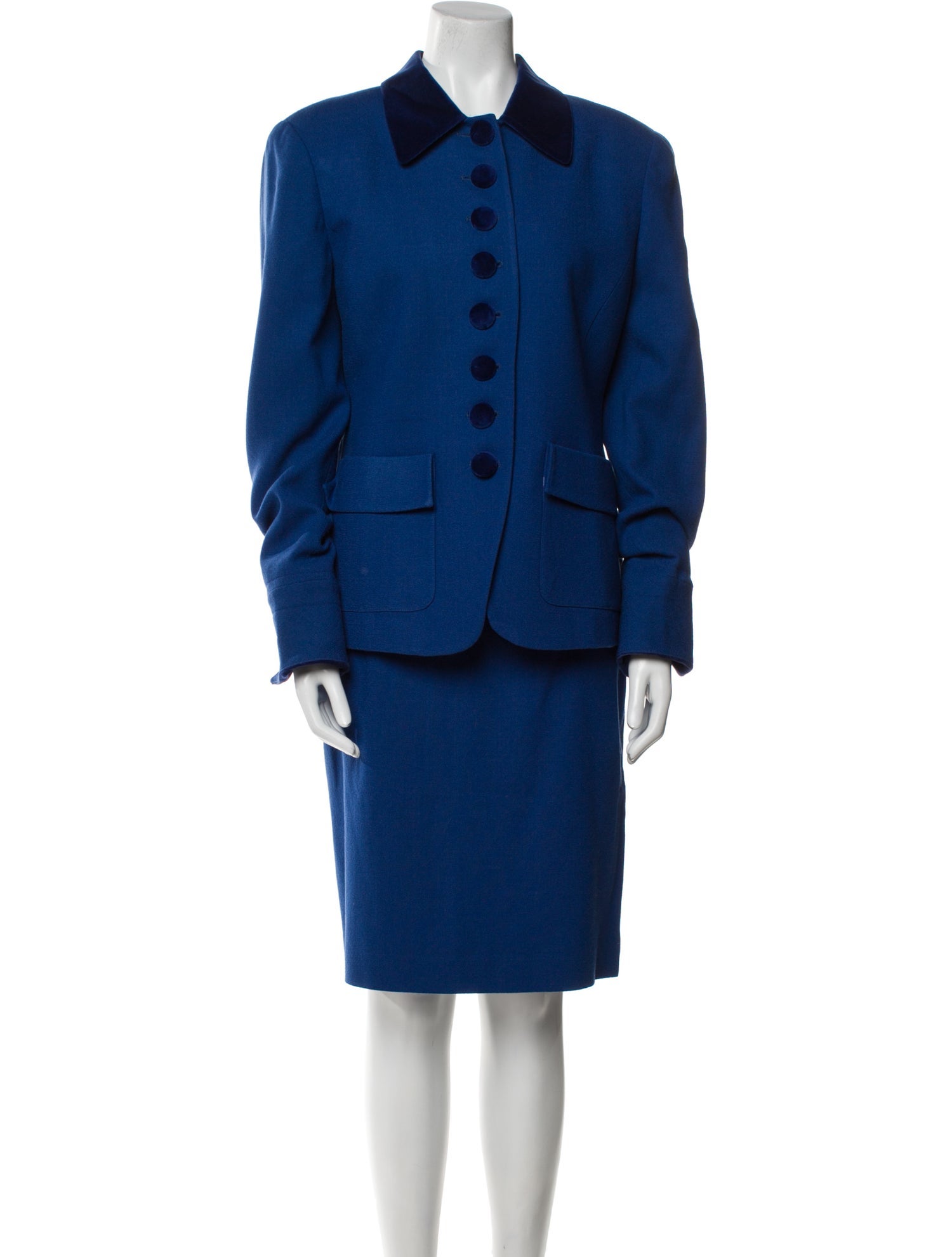 Christian Dior Wool Skirt Set