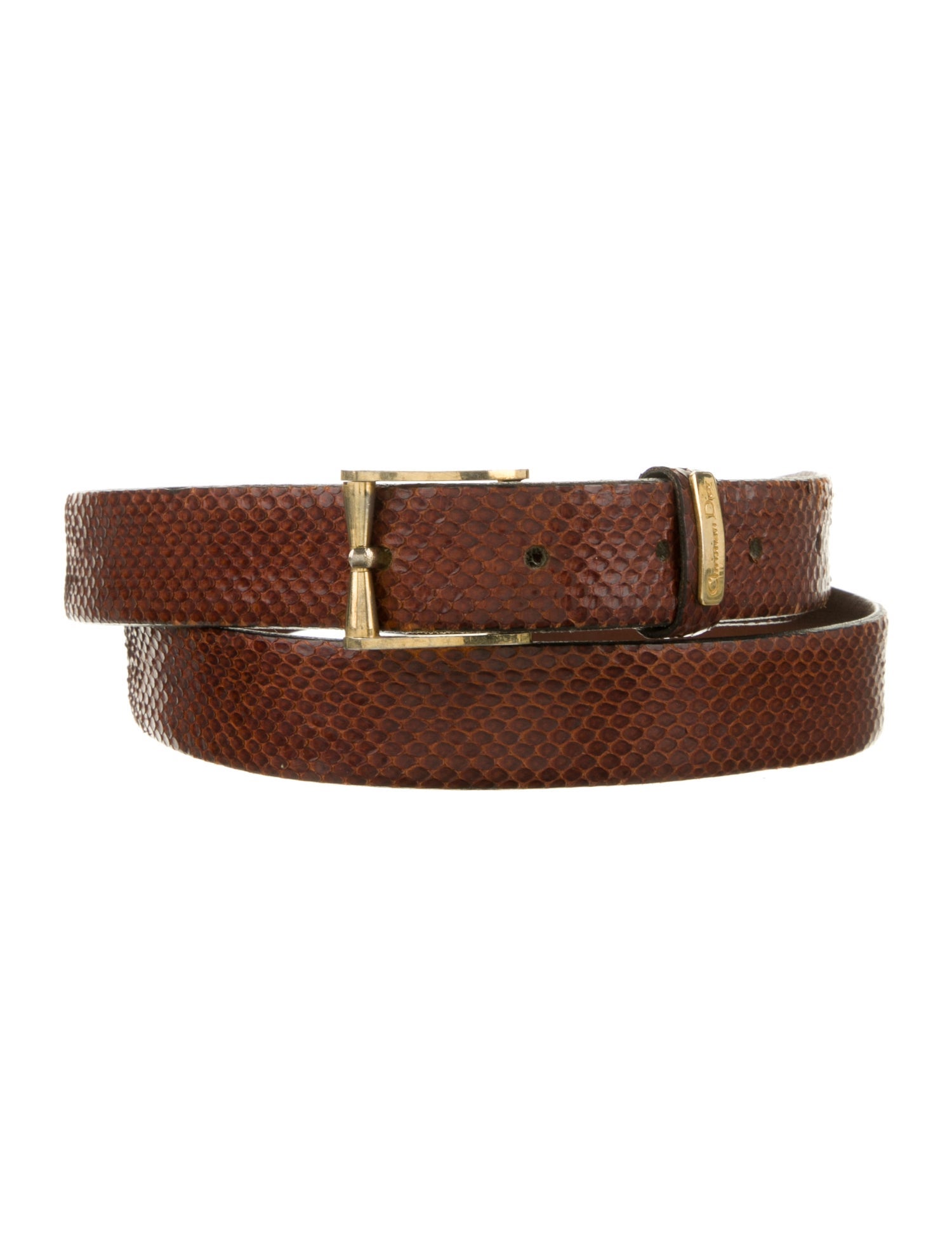 Christian Dior Vintage Skinny Belt