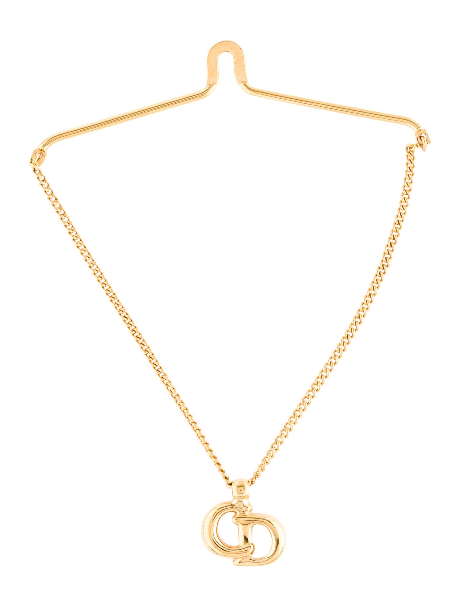 Christian Dior Vintage CD Tie Chain