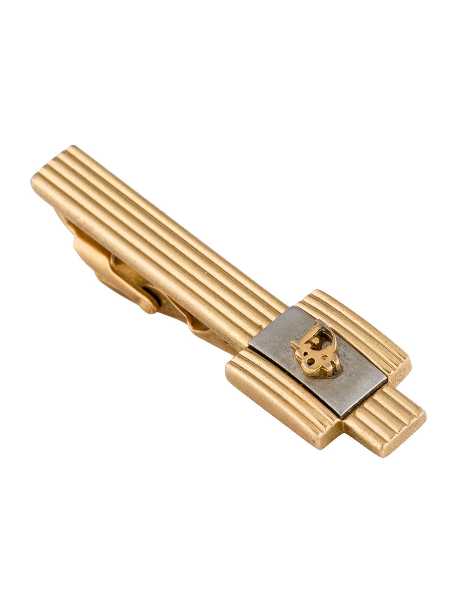 Christian Dior Vintage Logo Tie Clip