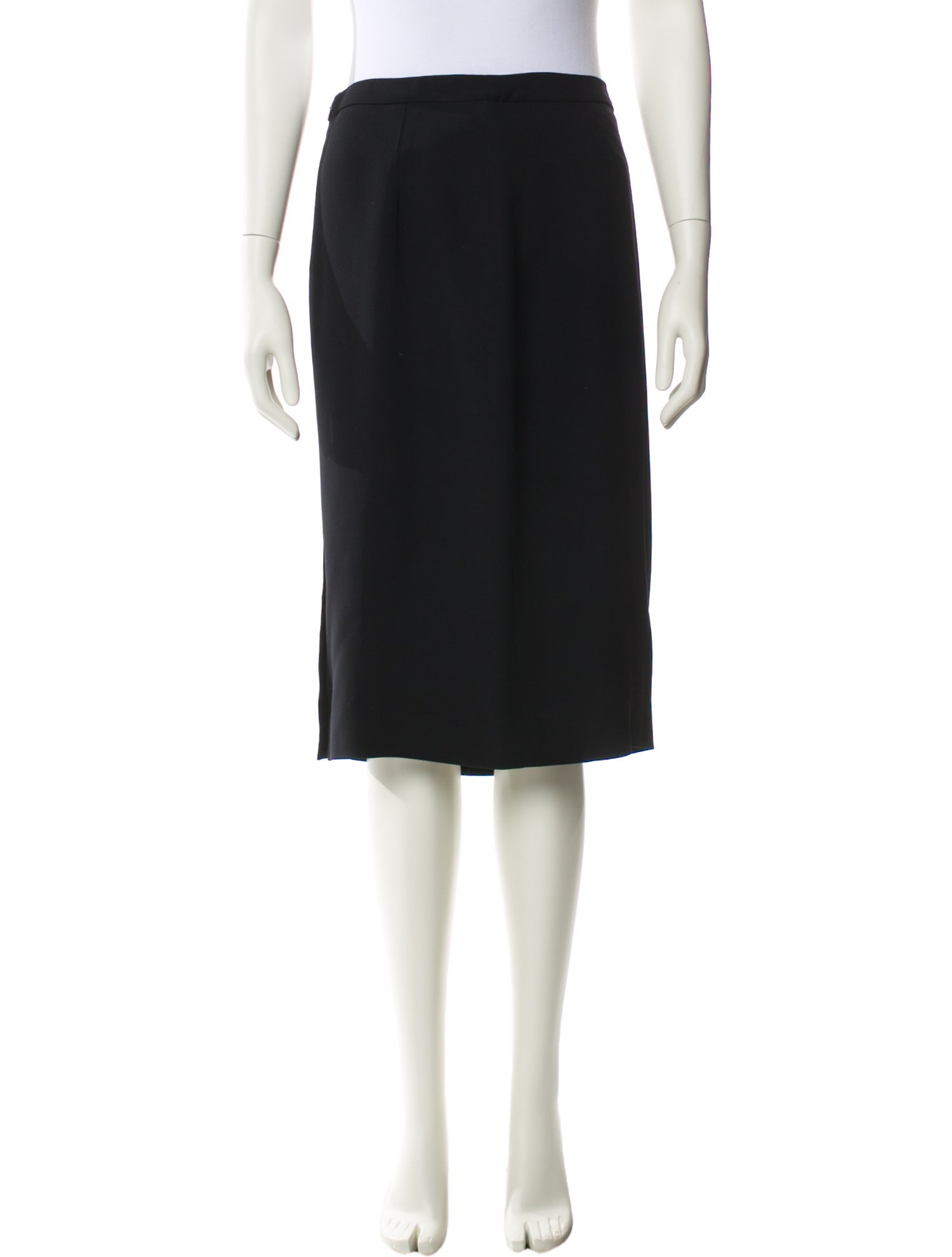 Christian Dior Silk Knee-Length Skirt