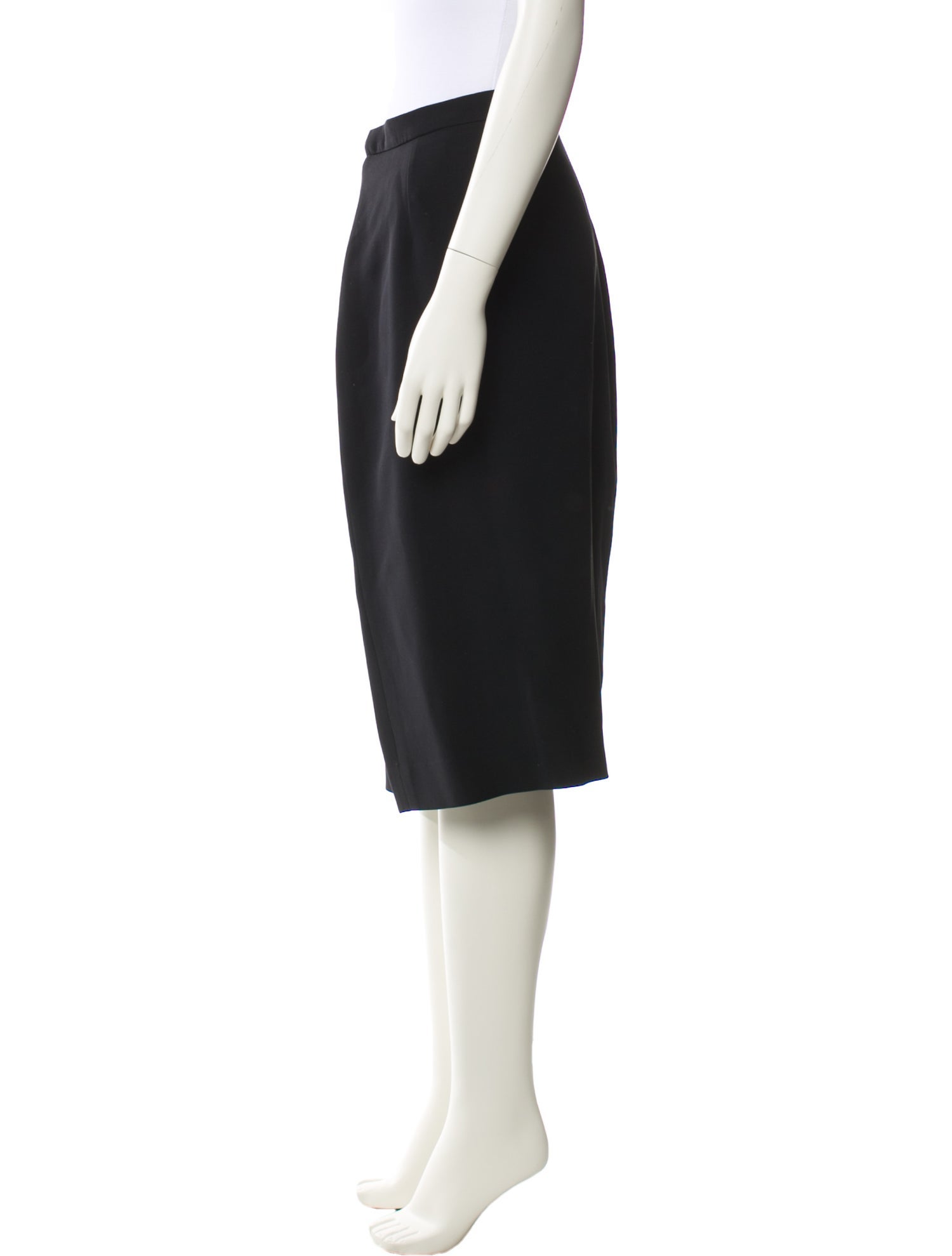 Christian Dior Silk Knee-Length Skirt