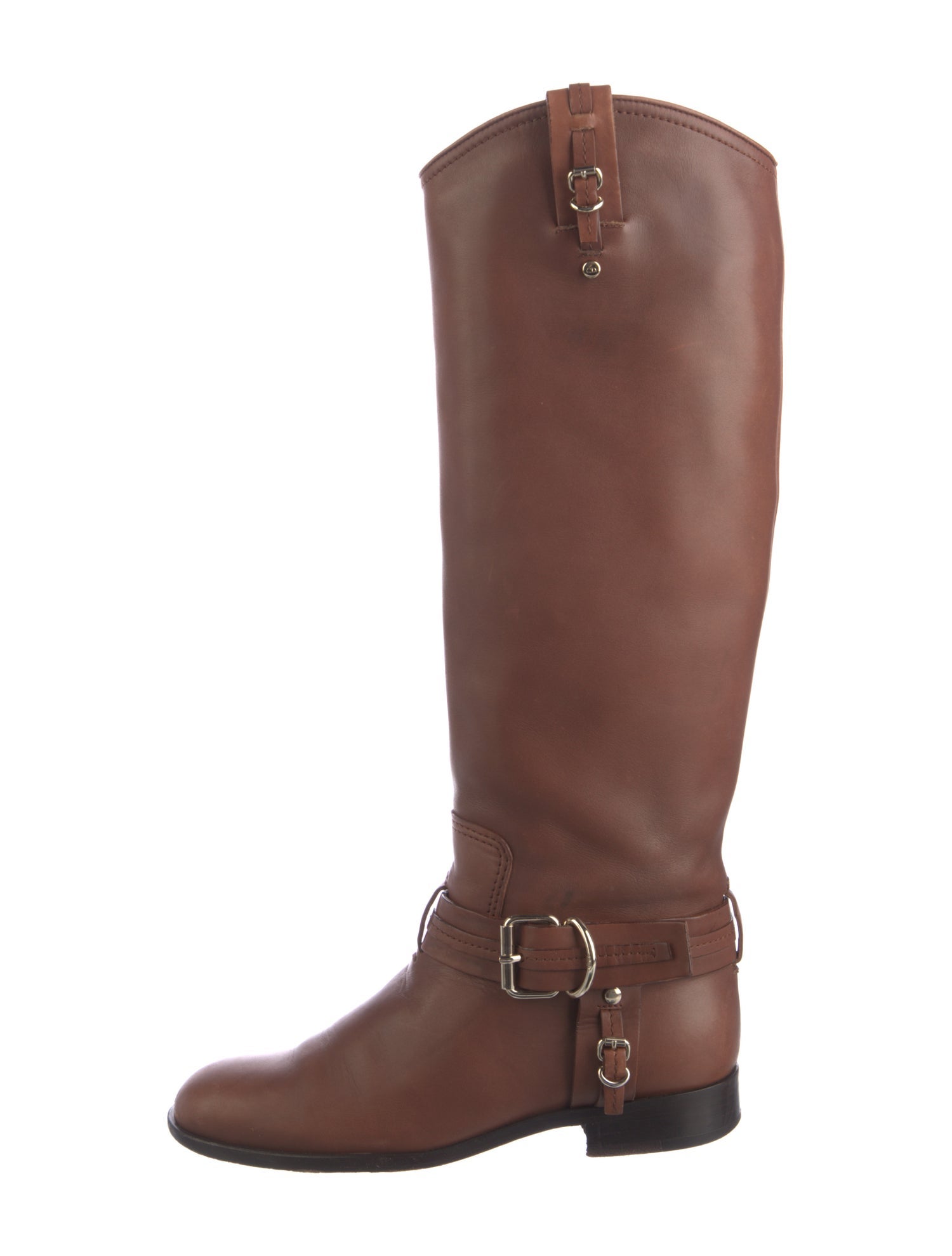 Christian Dior Leather Riding Boots
