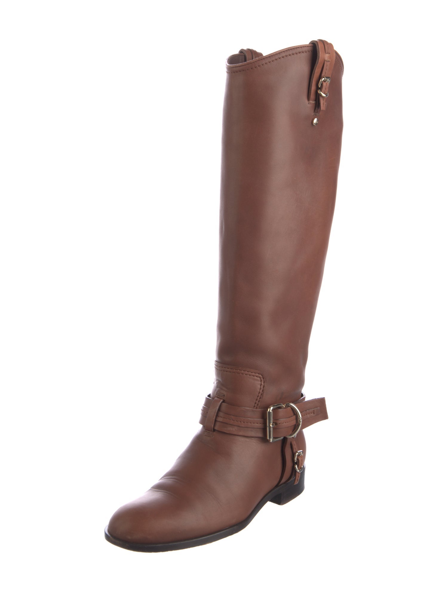 Christian Dior Leather Riding Boots