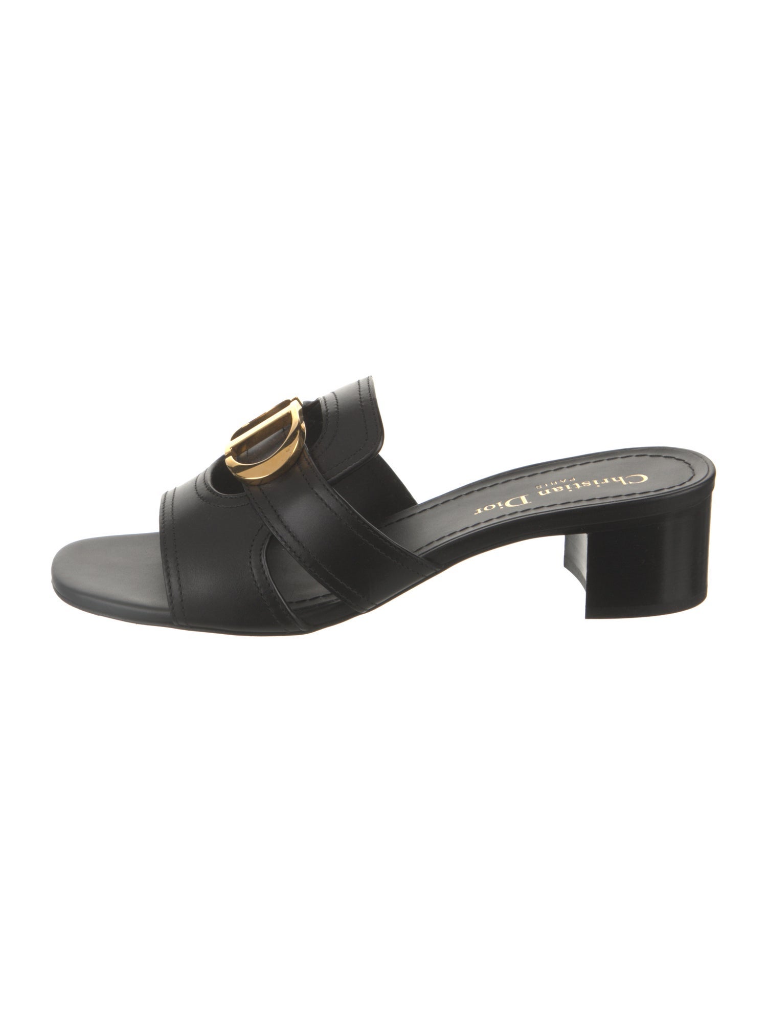 Christian Dior Leather Slides