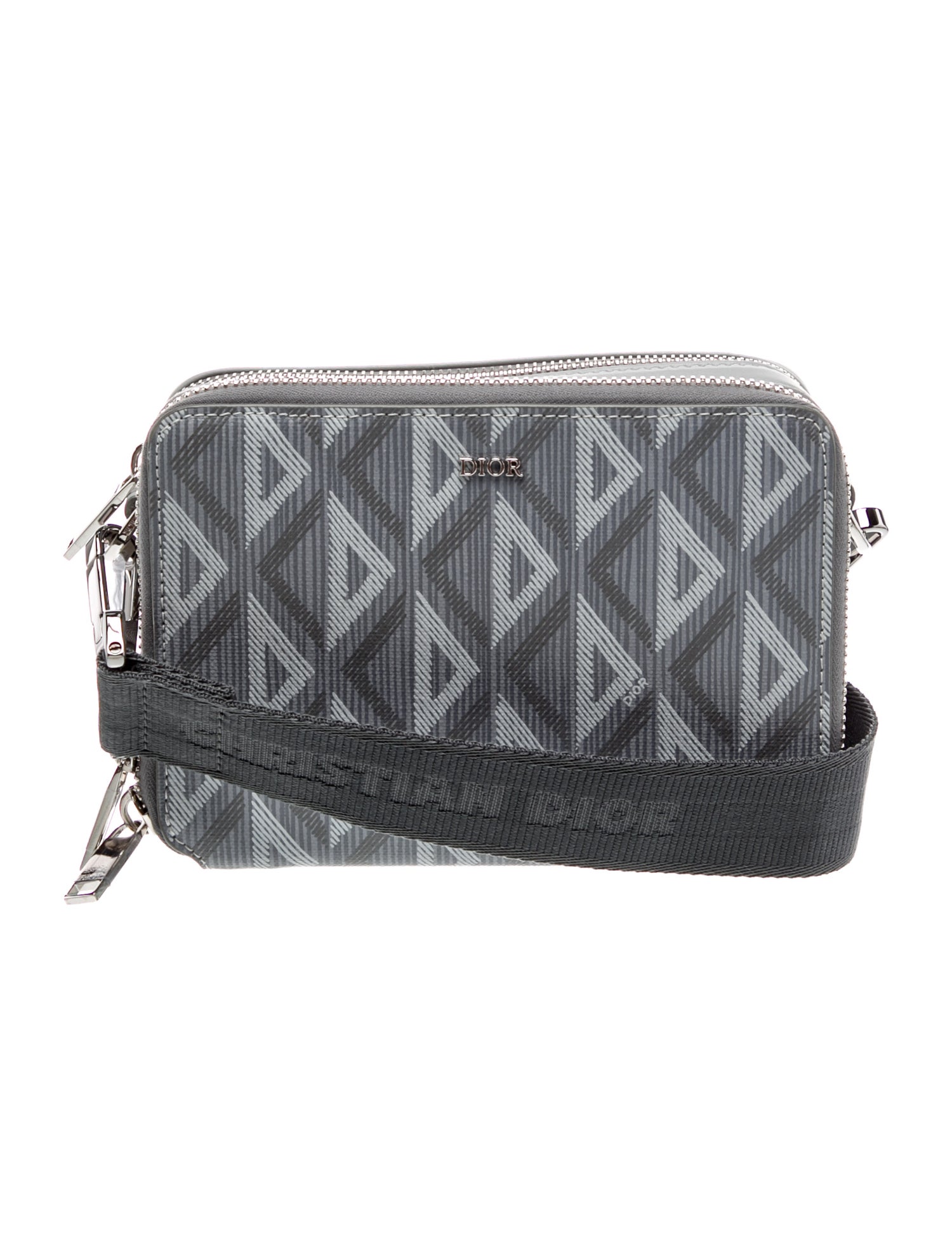 DIOR MEN Canvas Crossbody Bag 2023