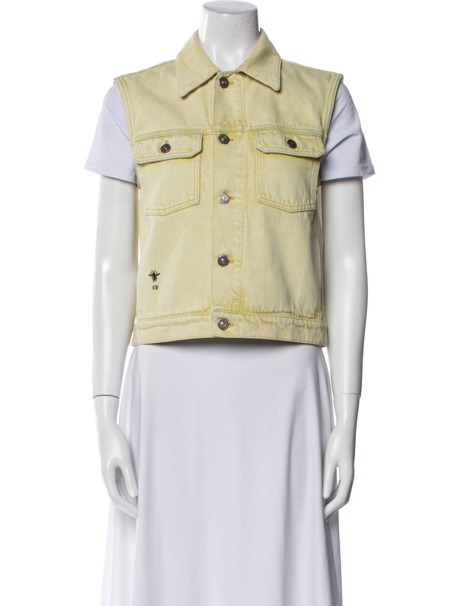 Christian Dior Striped Vest