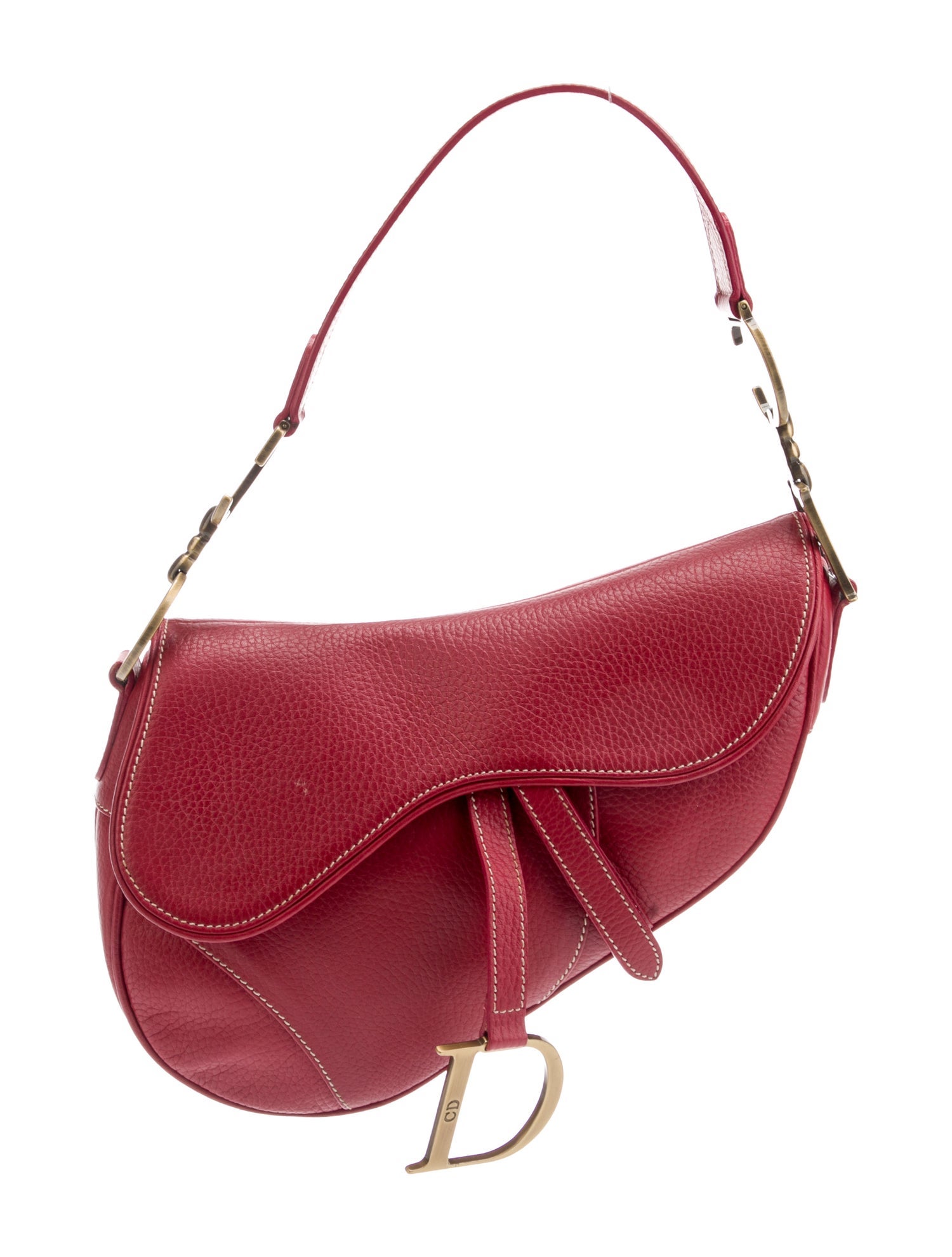 Christian Dior Leather Saddle