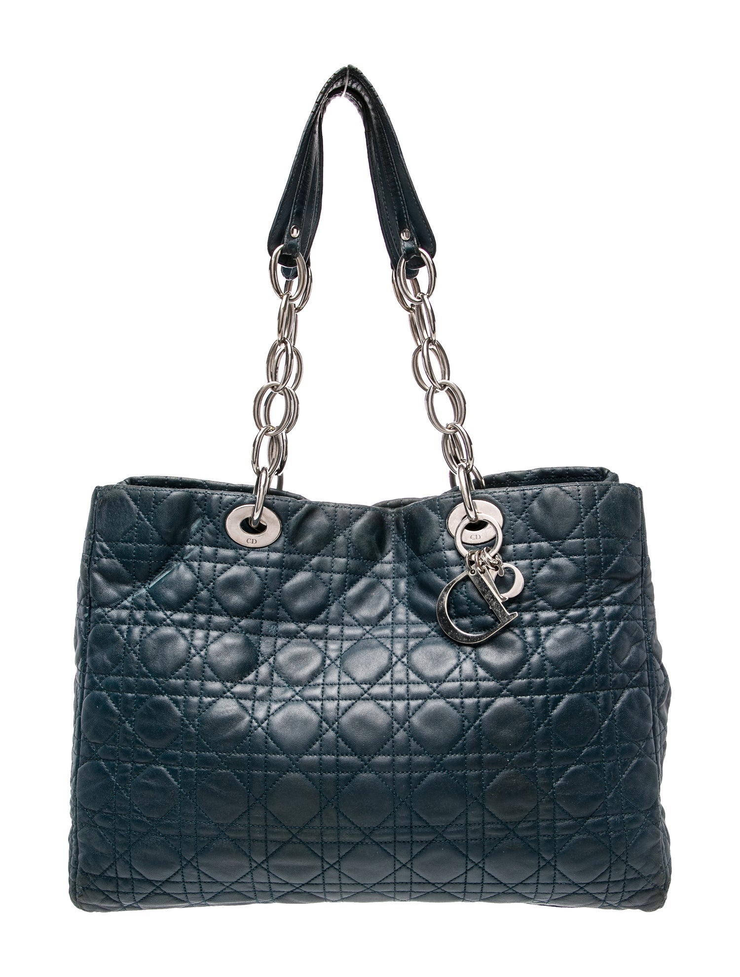 Christian Dior Quilted Lady Dior Large Vintage