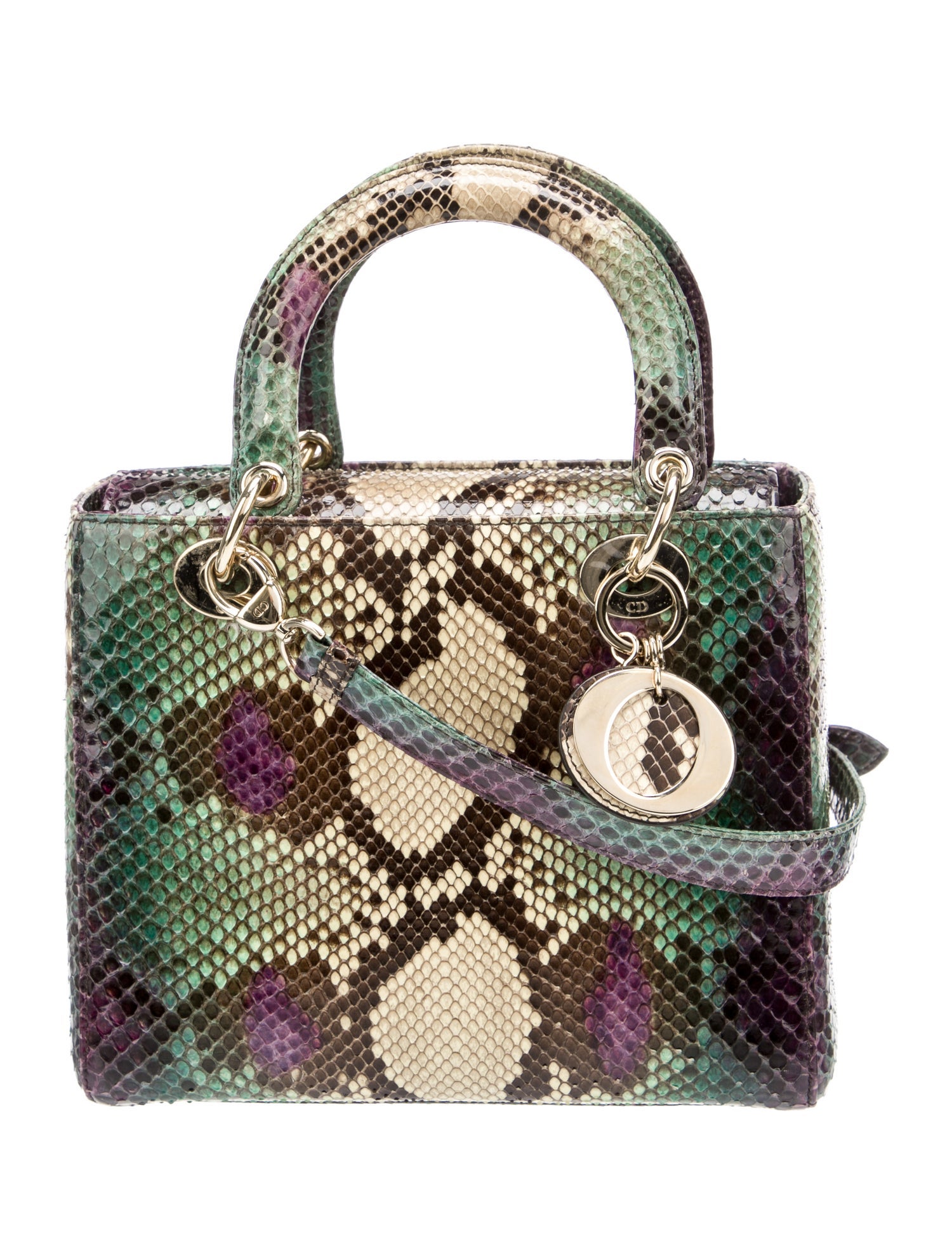 Christian Dior Snakeskin Lady Dior