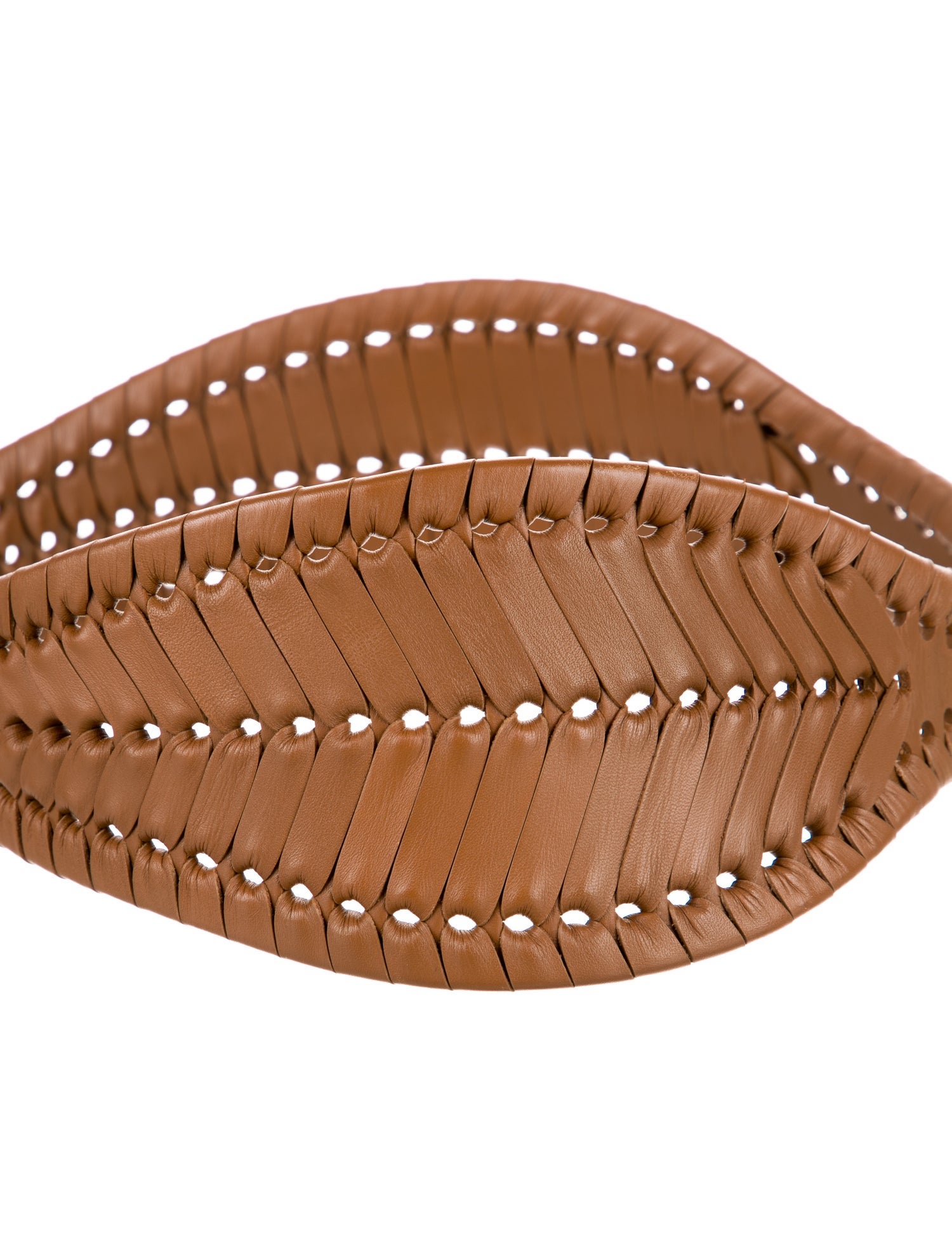 Christian Dior Wide Leather Waist Belt