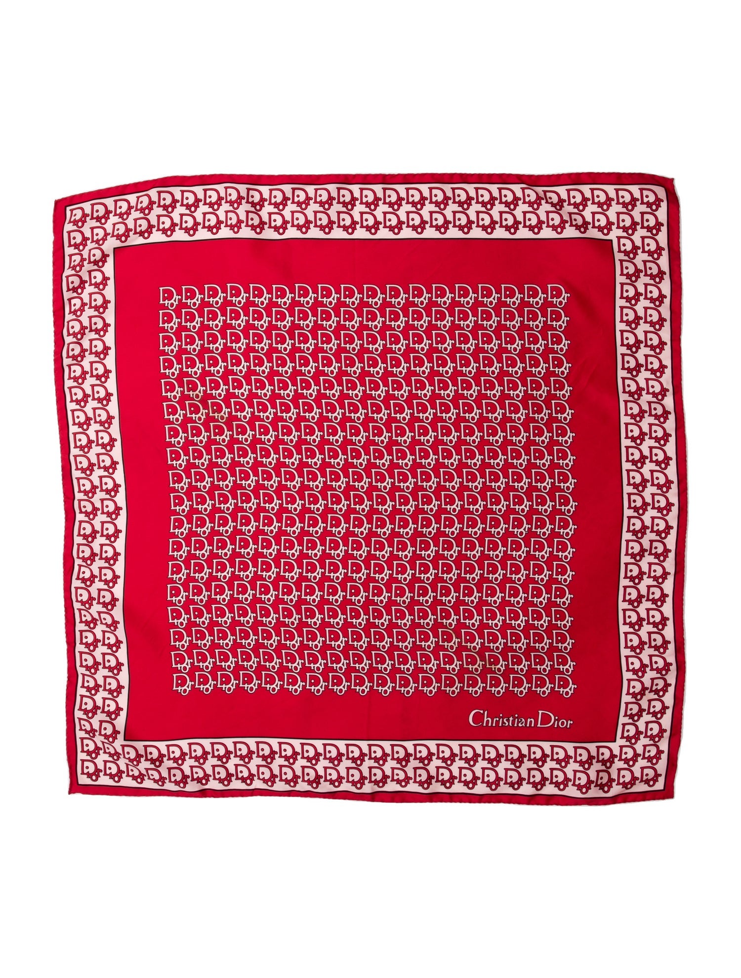 Christian Dior Silk Printed Scarf