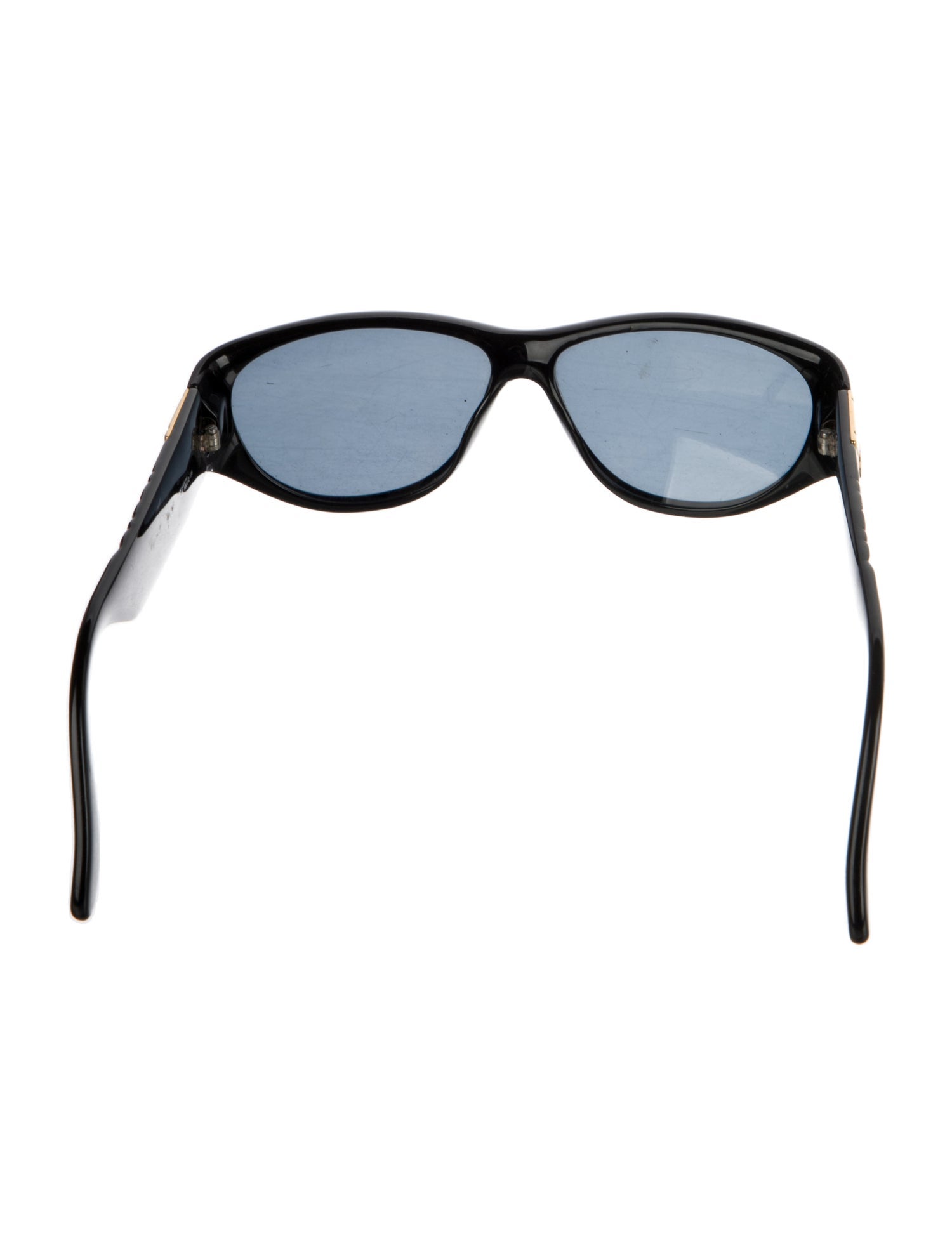 Christian Dior Diorissimo Pattern Shield Sunglasses