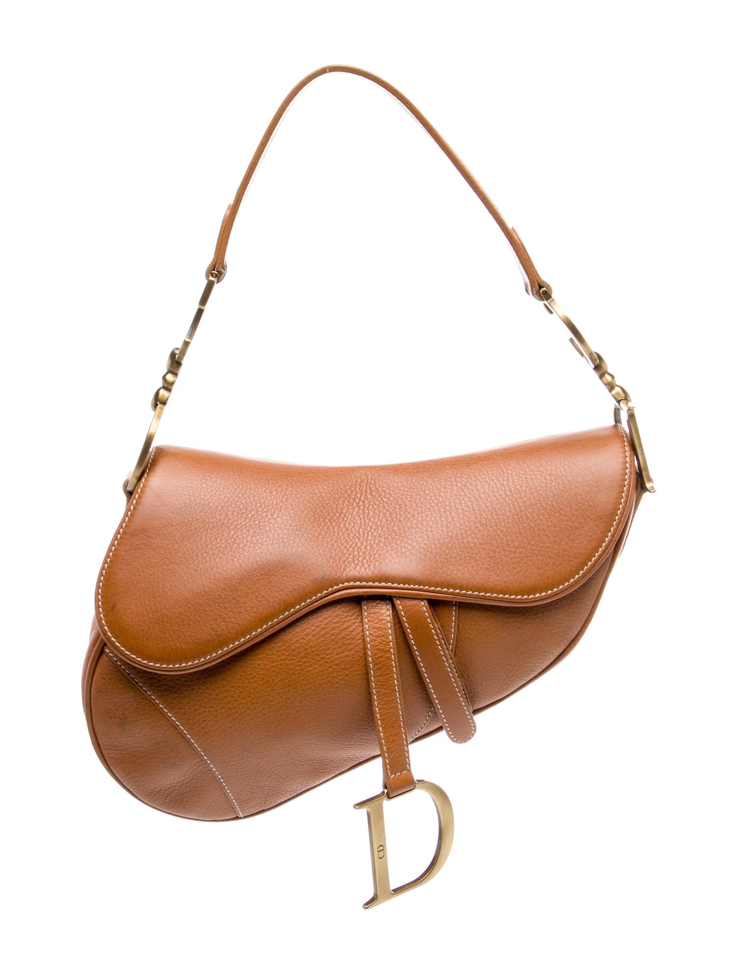 Christian Dior Leather Saddle