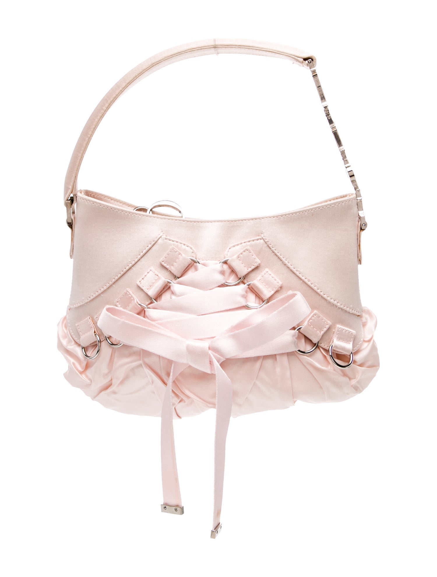 Christian Dior Satin Top Handle Bag Vintage