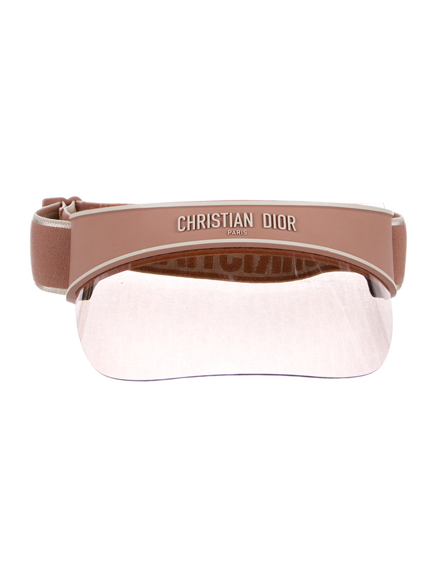 Christian Dior Logo Sun Visor