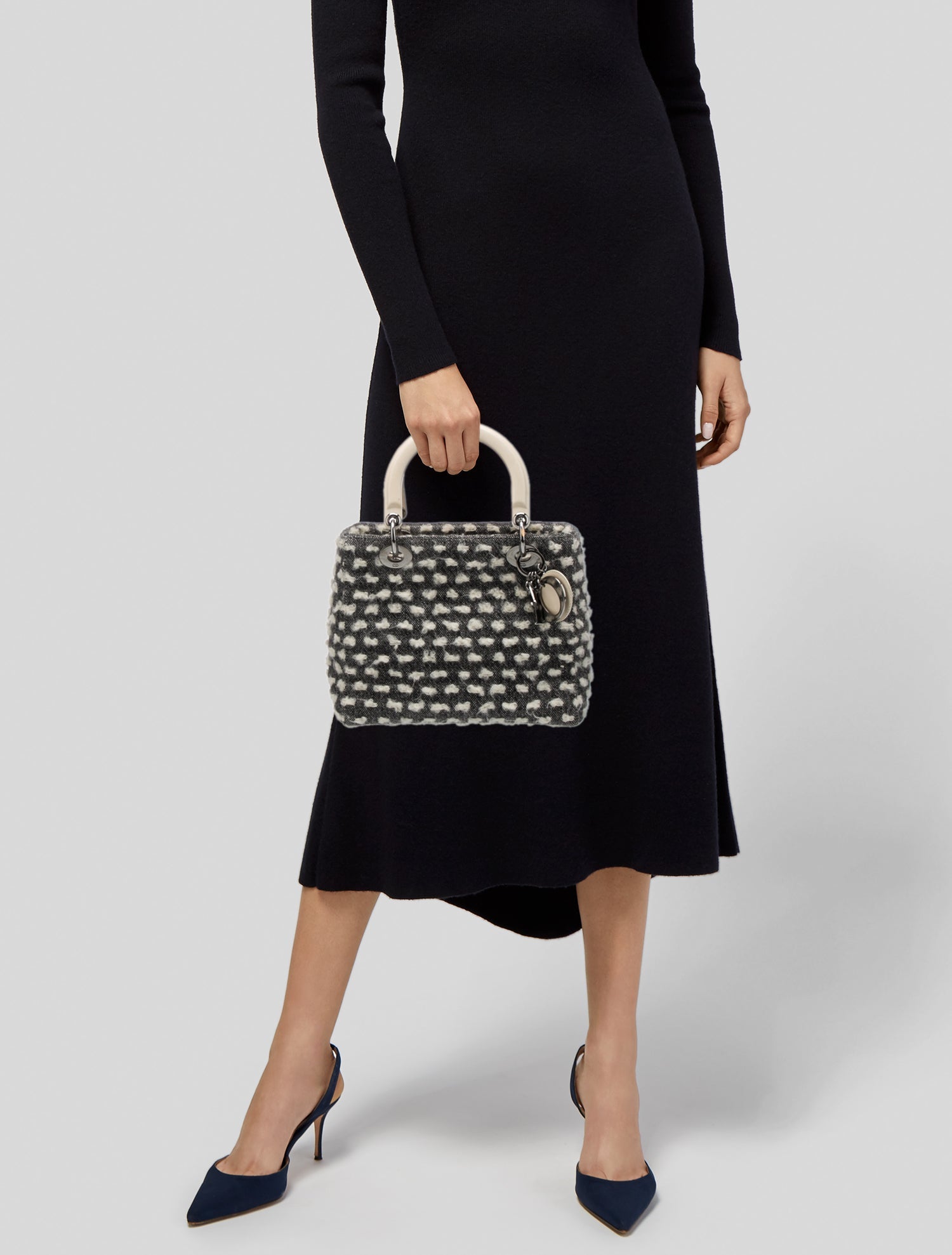 Christian Dior Tweed Lady Dior Mini