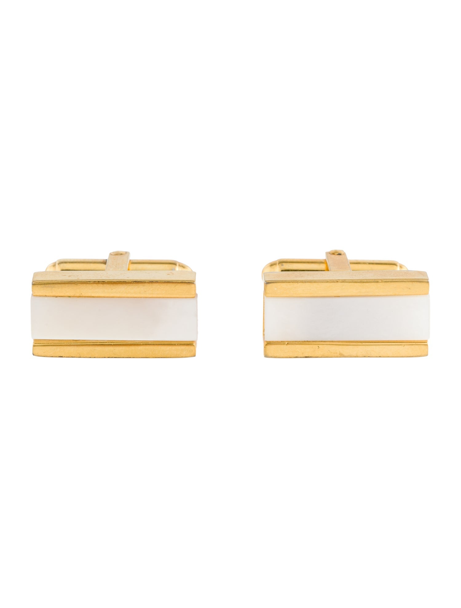 Christian Dior Vintage Mother of Pearl Cufflinks