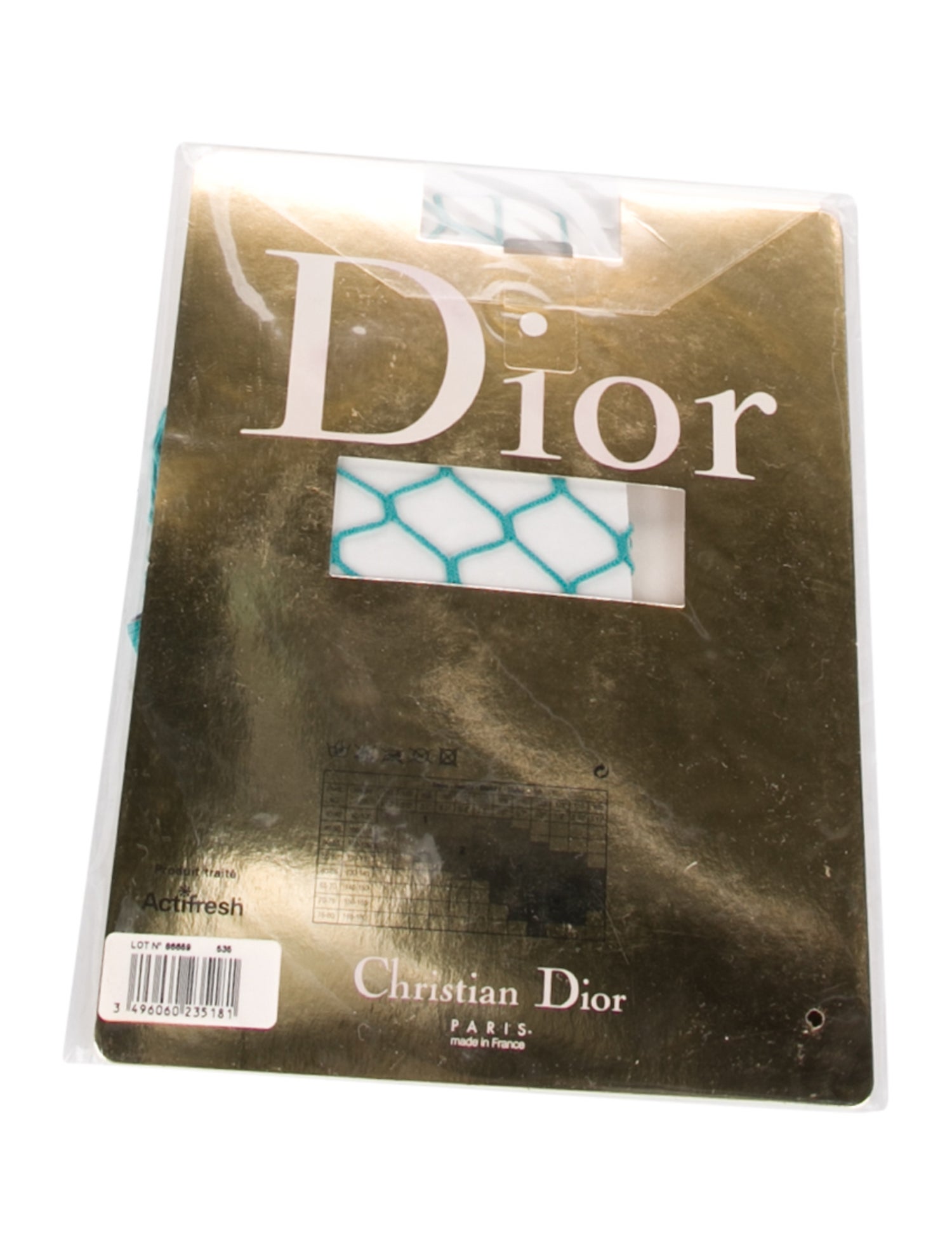 Christian Dior Net Stockings w/Tags
