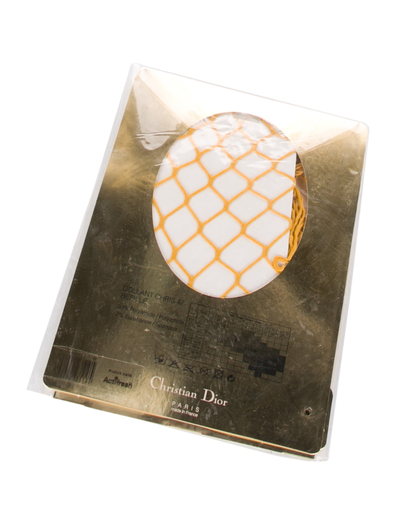 Christian Dior Net Stockings w/Tags