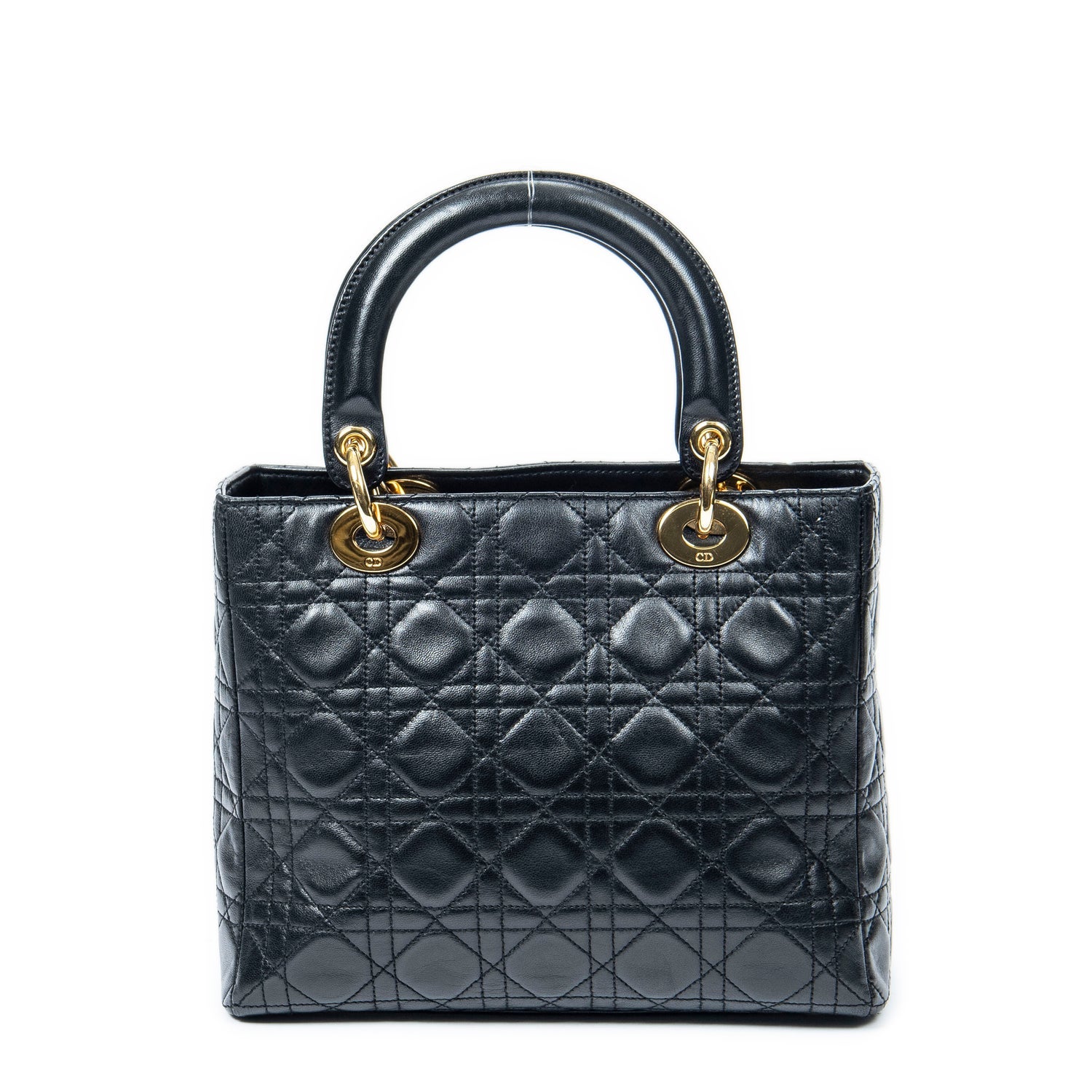 Christian Dior Leather Medium Lady Dior Zip w/ Tags