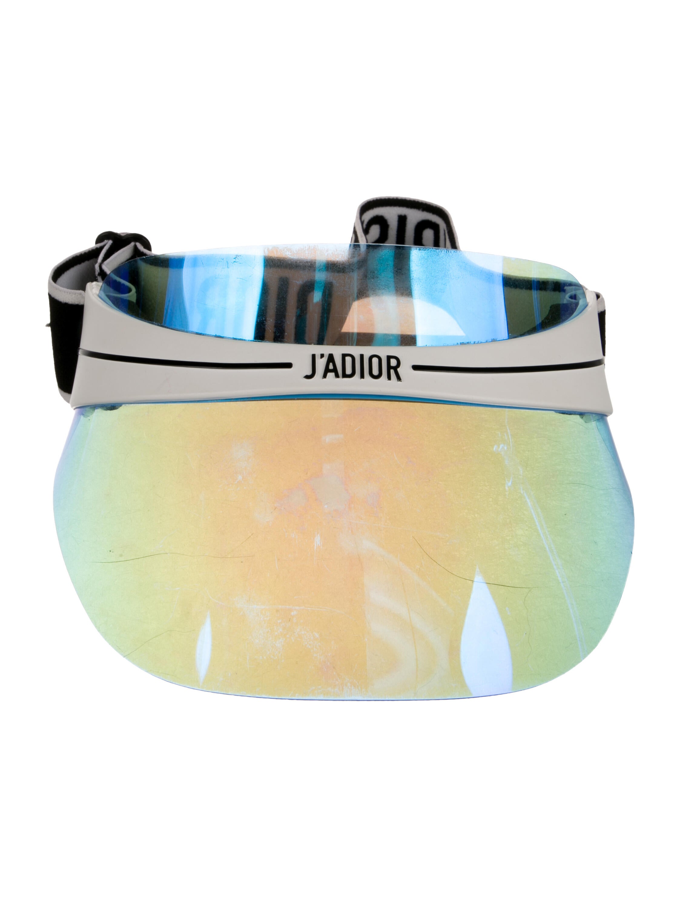 Christian Dior Pattern Print Sun Visor Hat