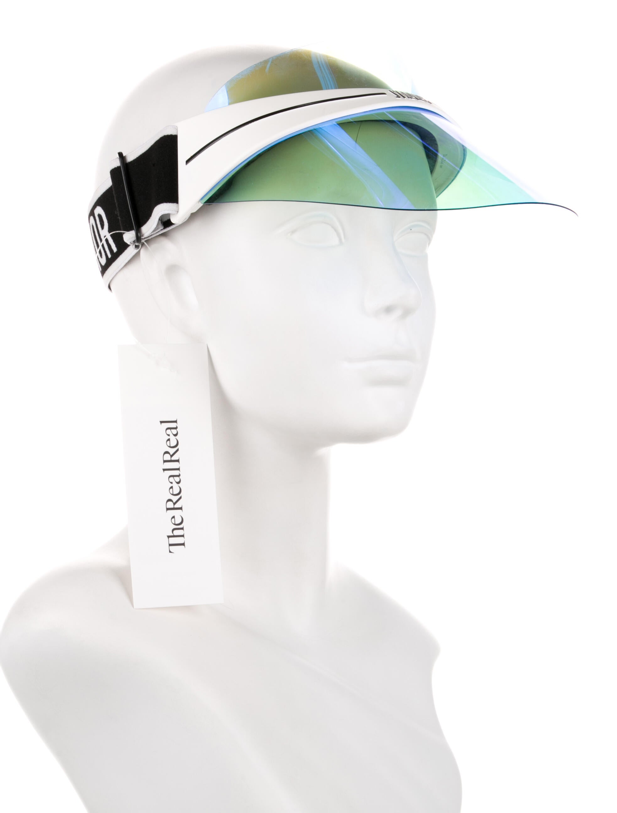 Christian Dior Pattern Print Sun Visor Hat