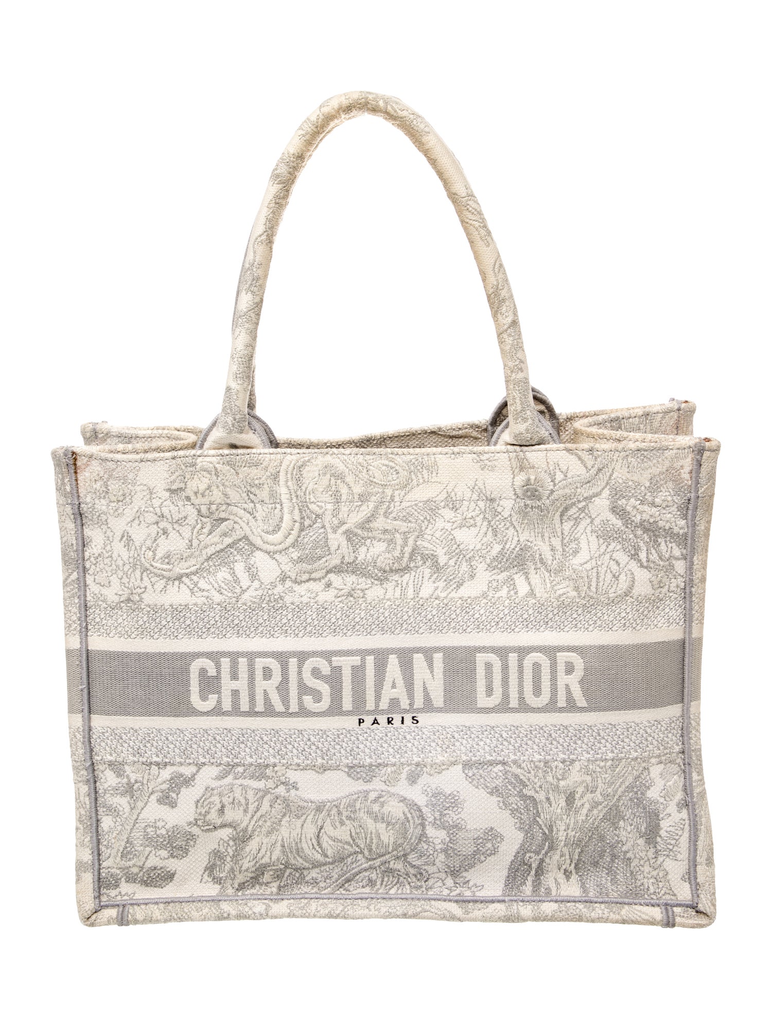Christian Dior Canvas Book Small