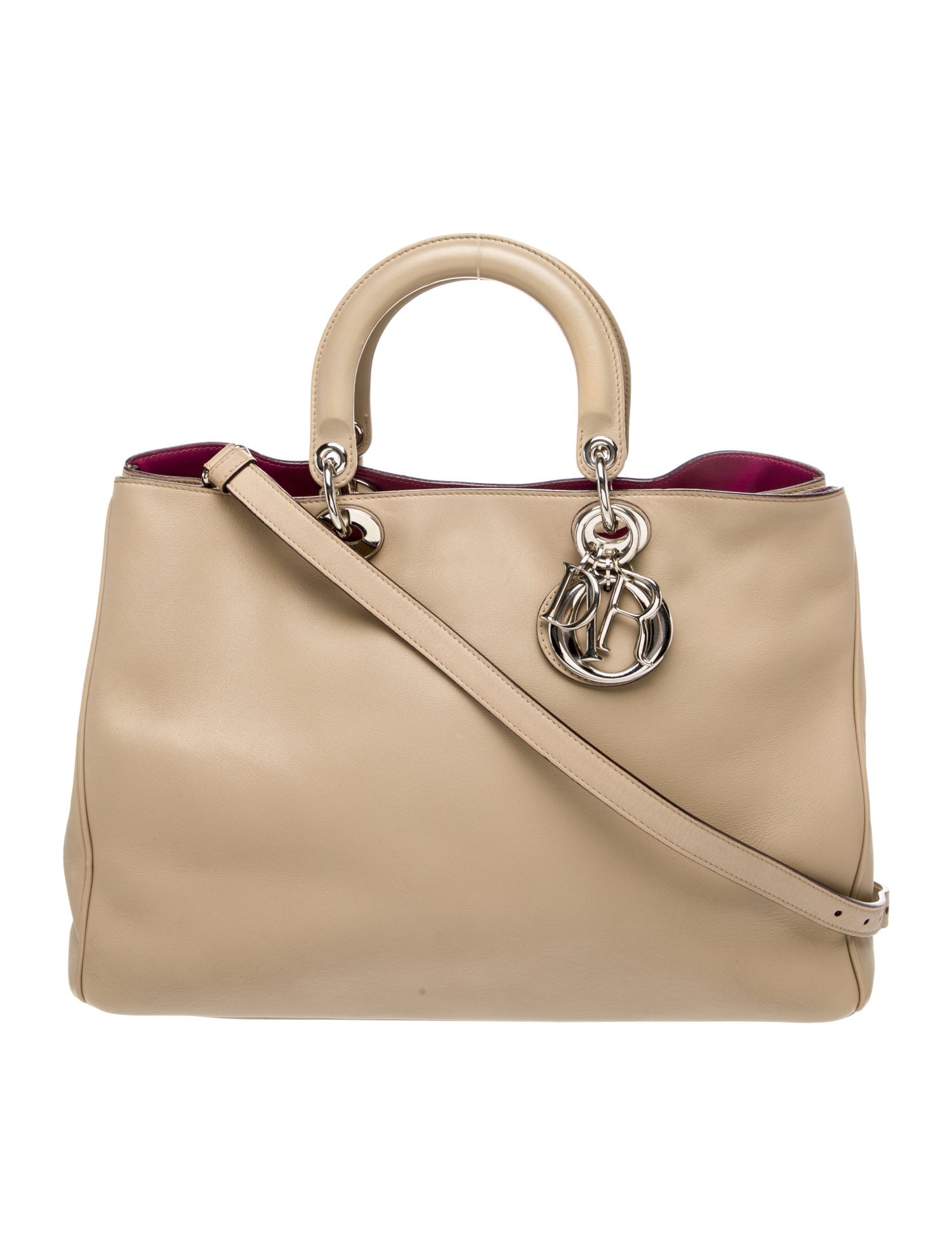 Christian Dior Leather Diorissimo Large