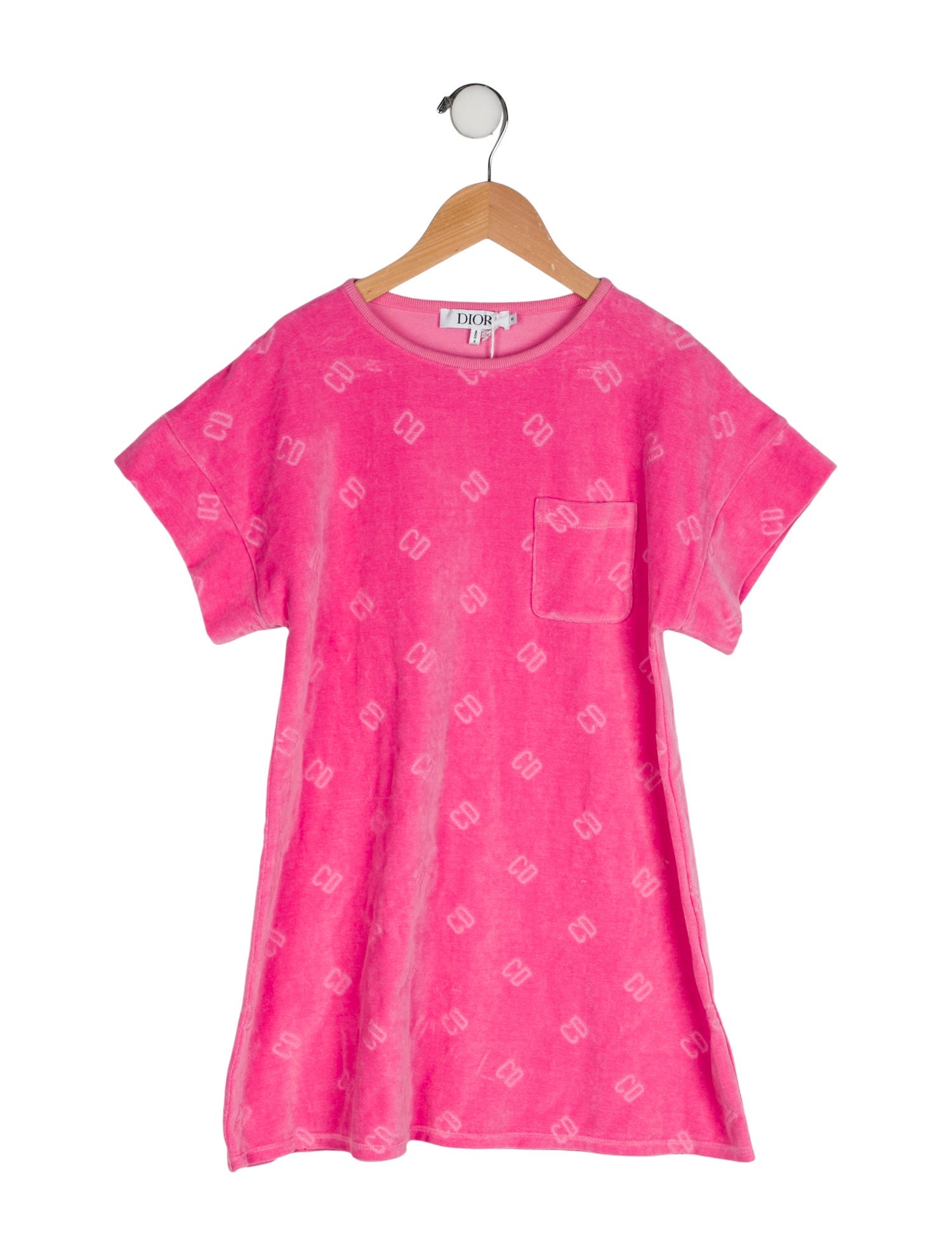Christian Dior Girls' Terry Cloth CD Dress w/ Tags