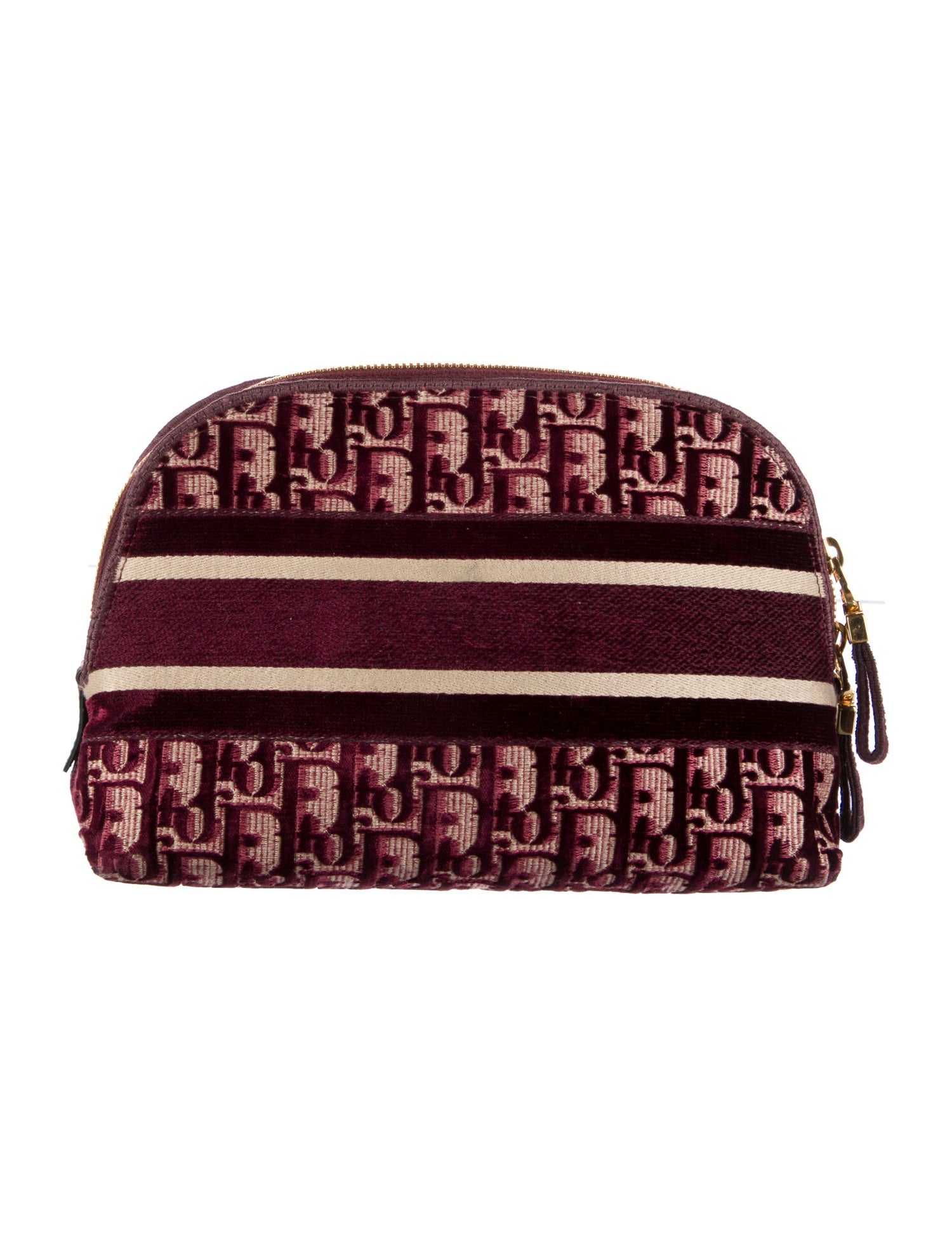 Christian Dior Velvet Cosmetic Bag
