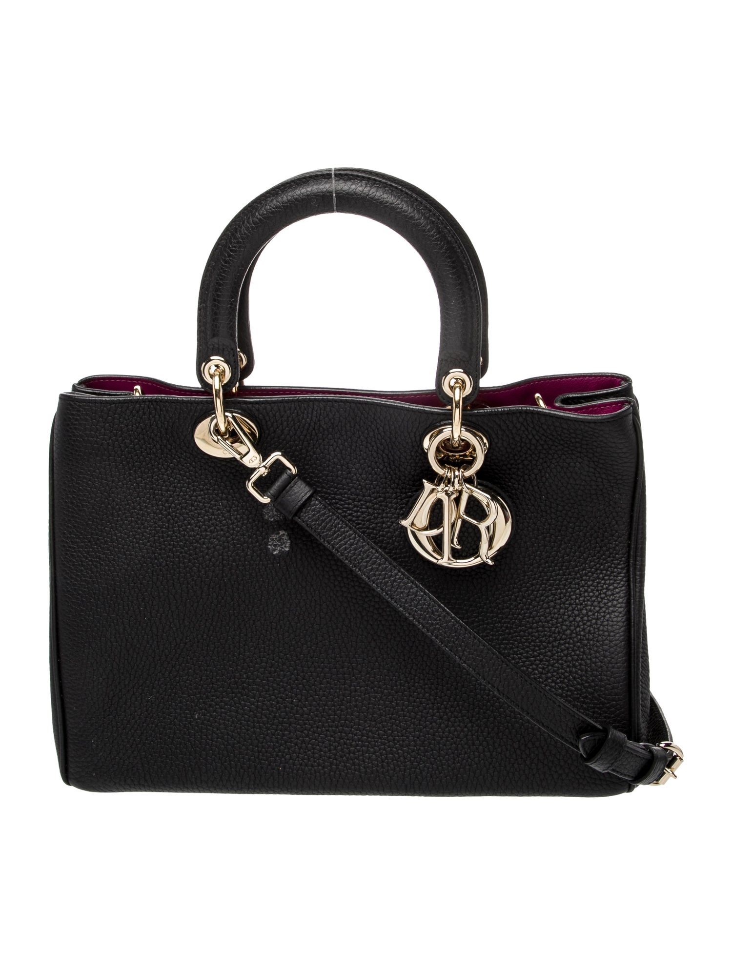 Christian Dior Leather Lady Dior Large Vintage