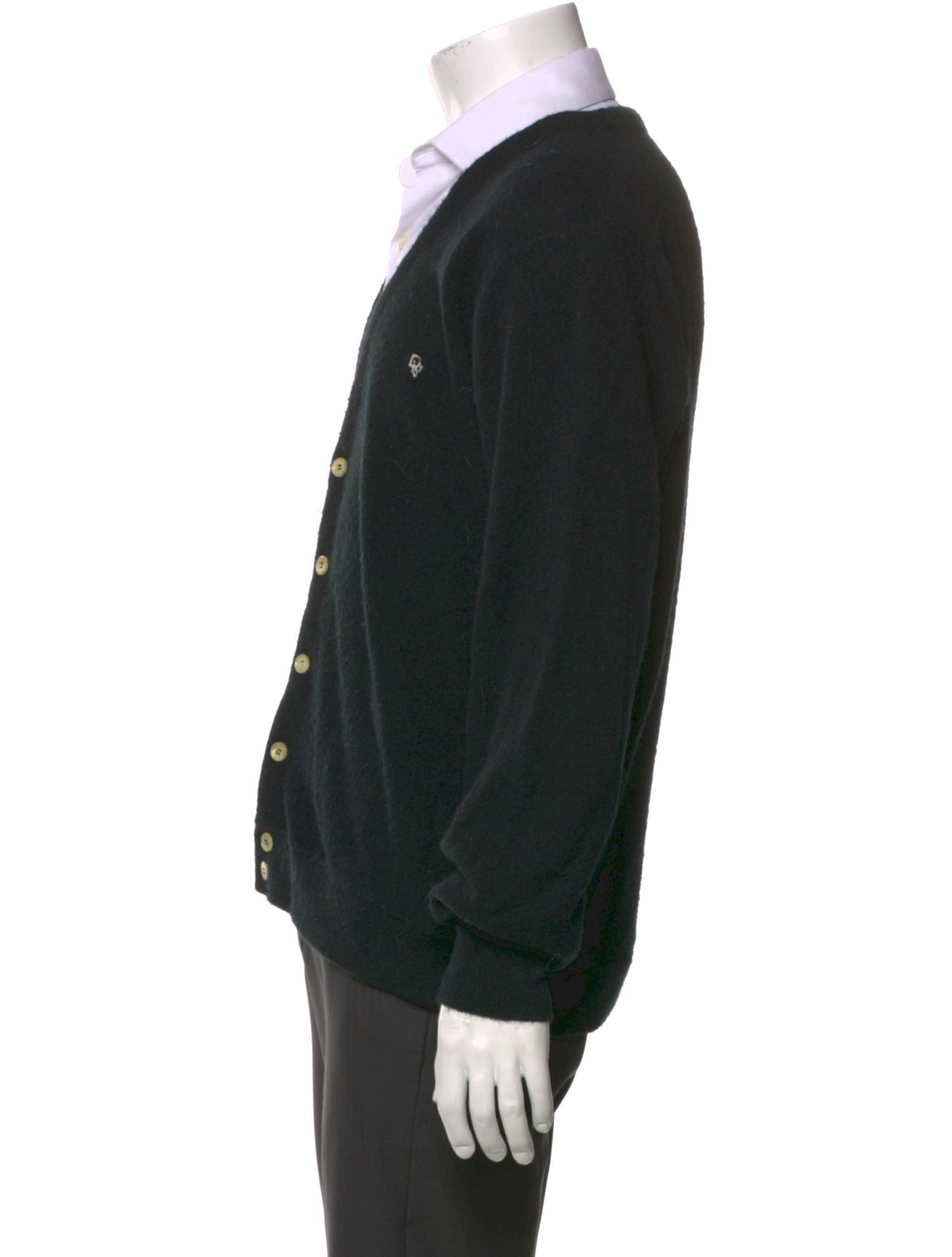 Christian Dior V-Neck Long Sleeve Cardigan
