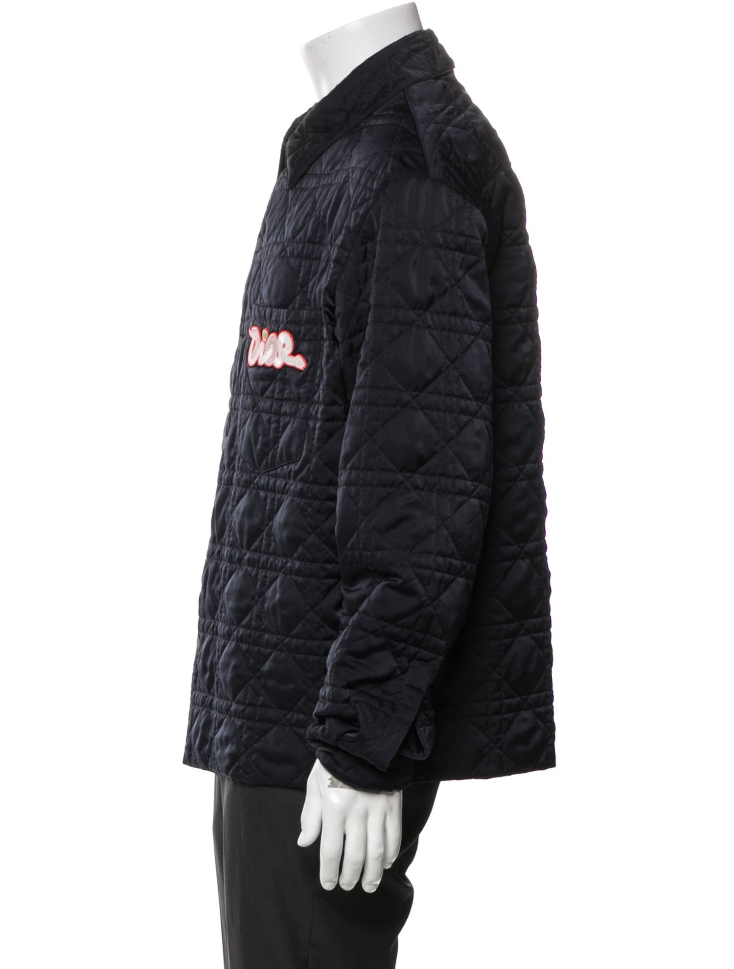 DIOR x KAWS 2023 Cannage Pattern Utility Jacket w/ Tags