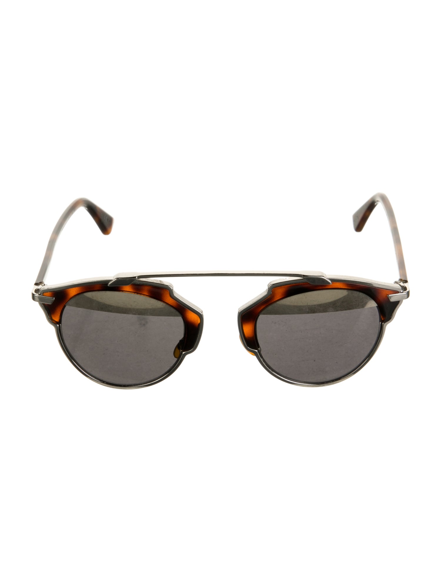 Christian Dior Aviator Tinted Sunglasses