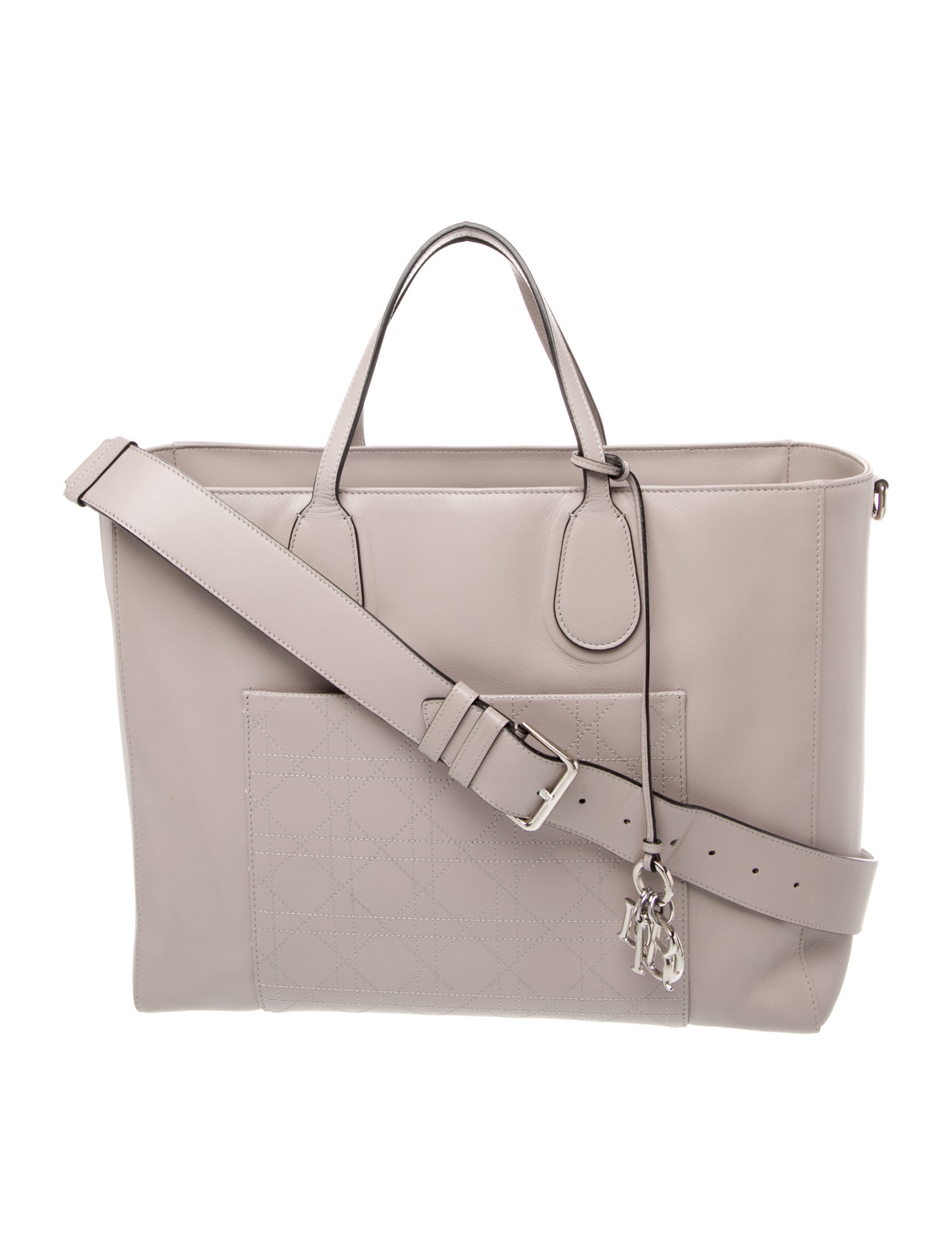 Christian Dior Calfskin Cannage Diaper Bag