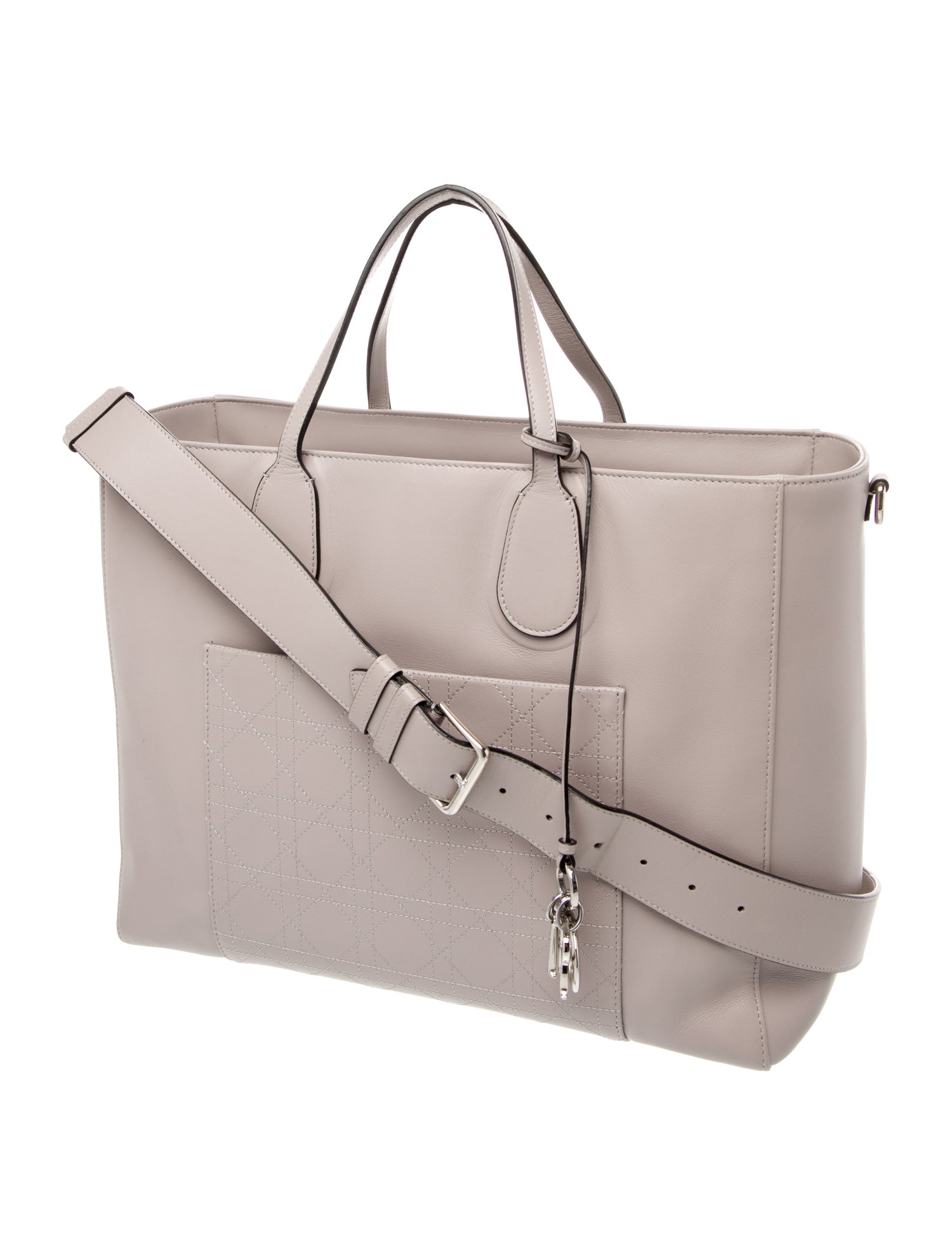 Christian Dior Calfskin Cannage Diaper Bag