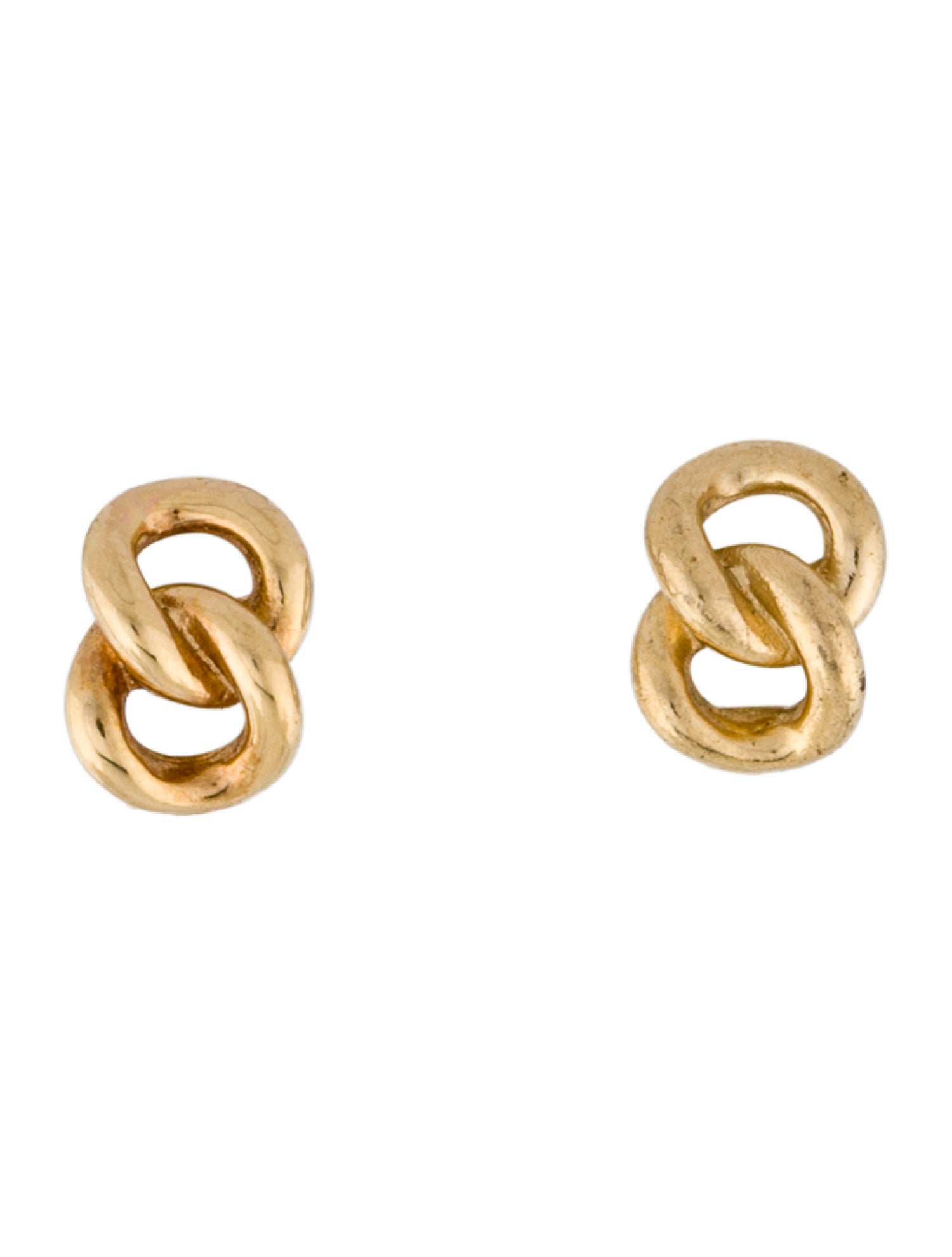 Christian Dior Vintage Link Clip-On Earrings