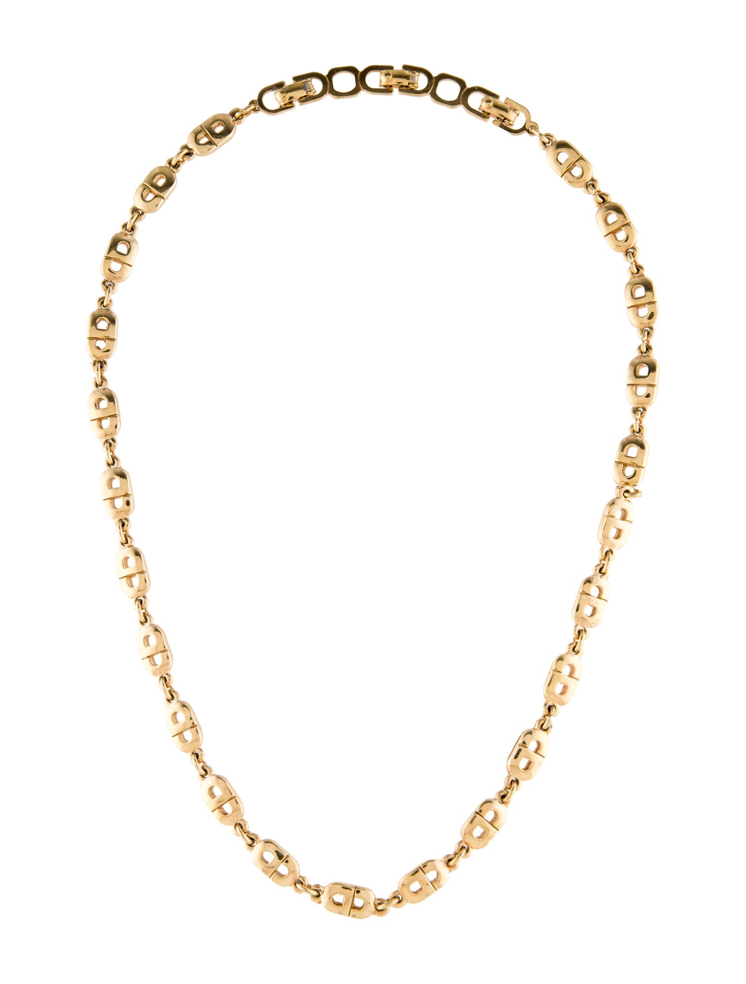 Christian Dior Vintage CD Collar Necklace