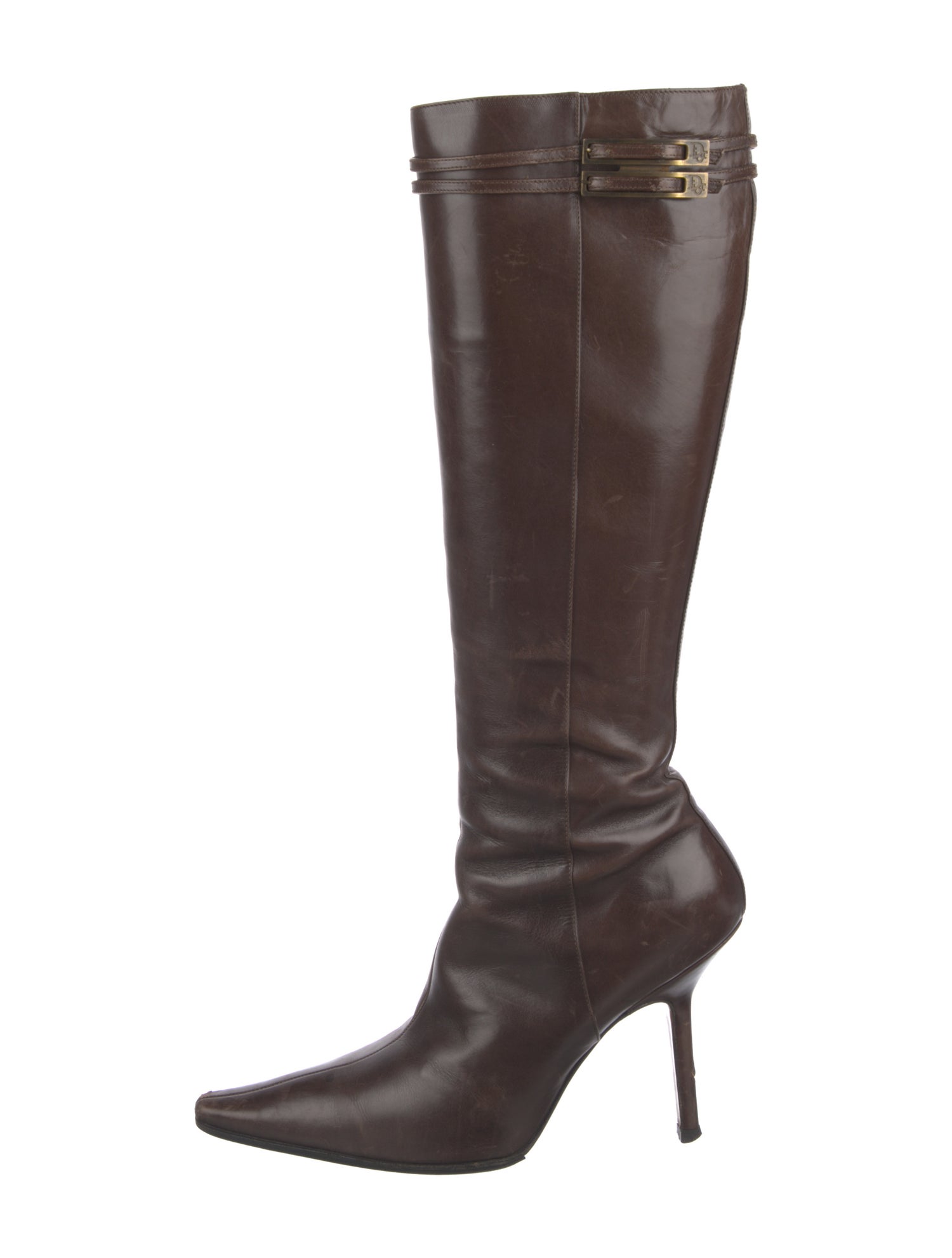 Christian Dior Leather Boots