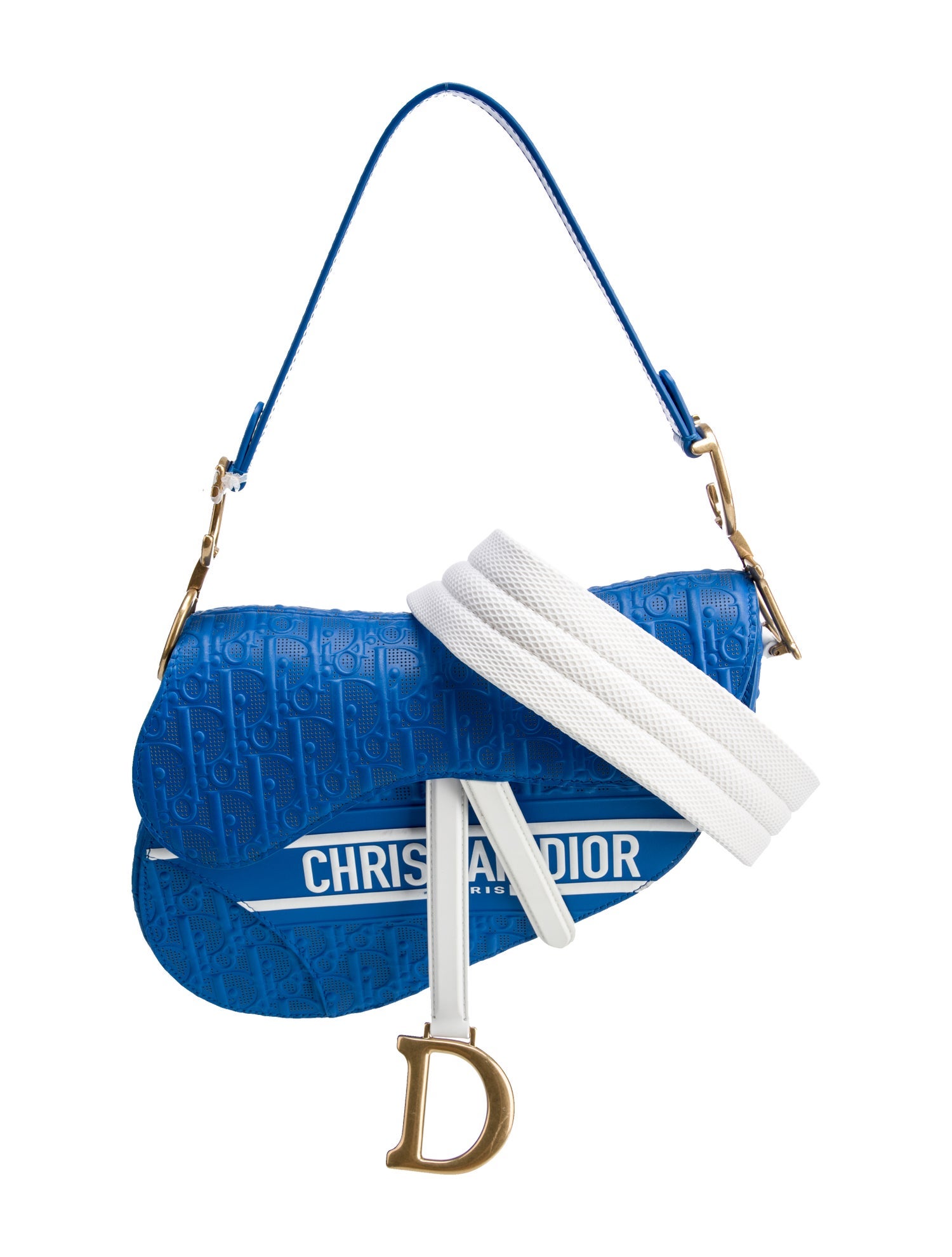 Christian Dior Oblique Jacquard Oblique Saddle