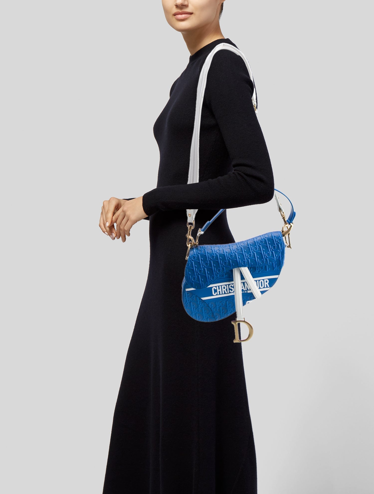 Christian Dior Oblique Jacquard Oblique Saddle