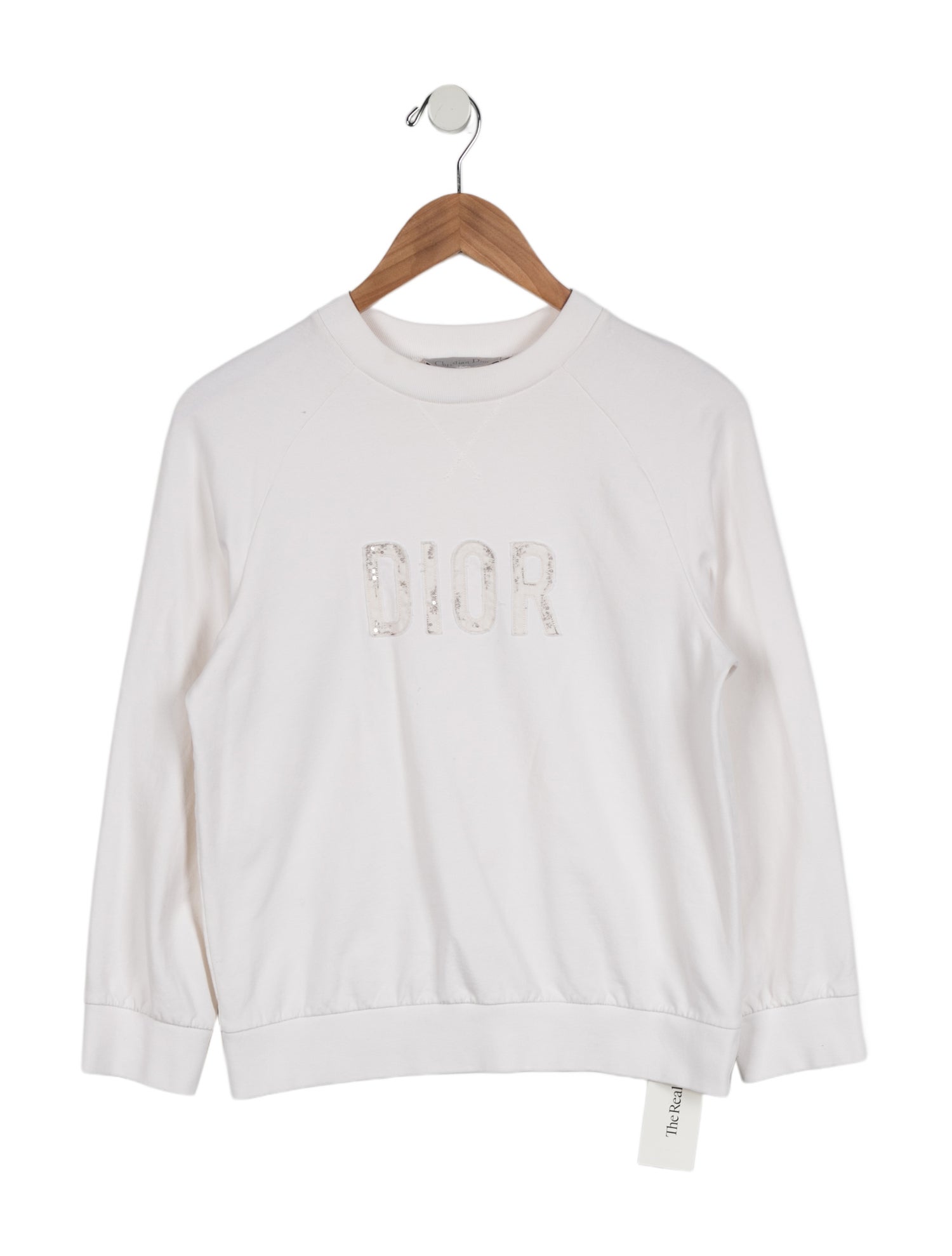 Christian Dior Cotton Logo Crew Neck