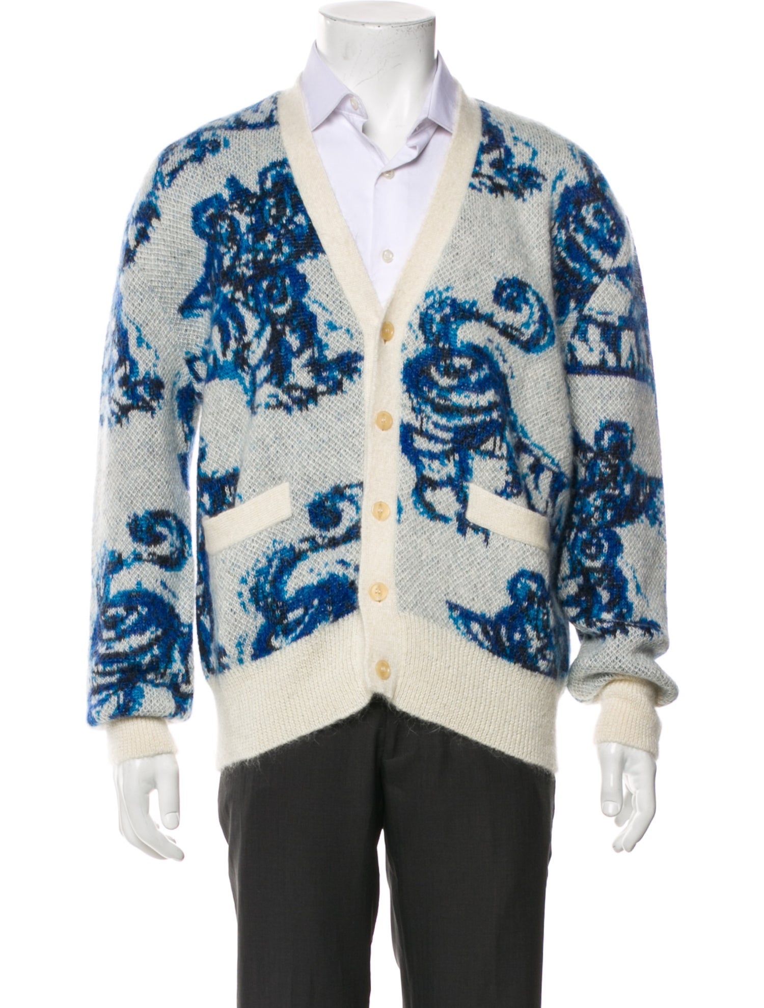 DIOR MEN 2022 Oblique Jacquard Cardigan