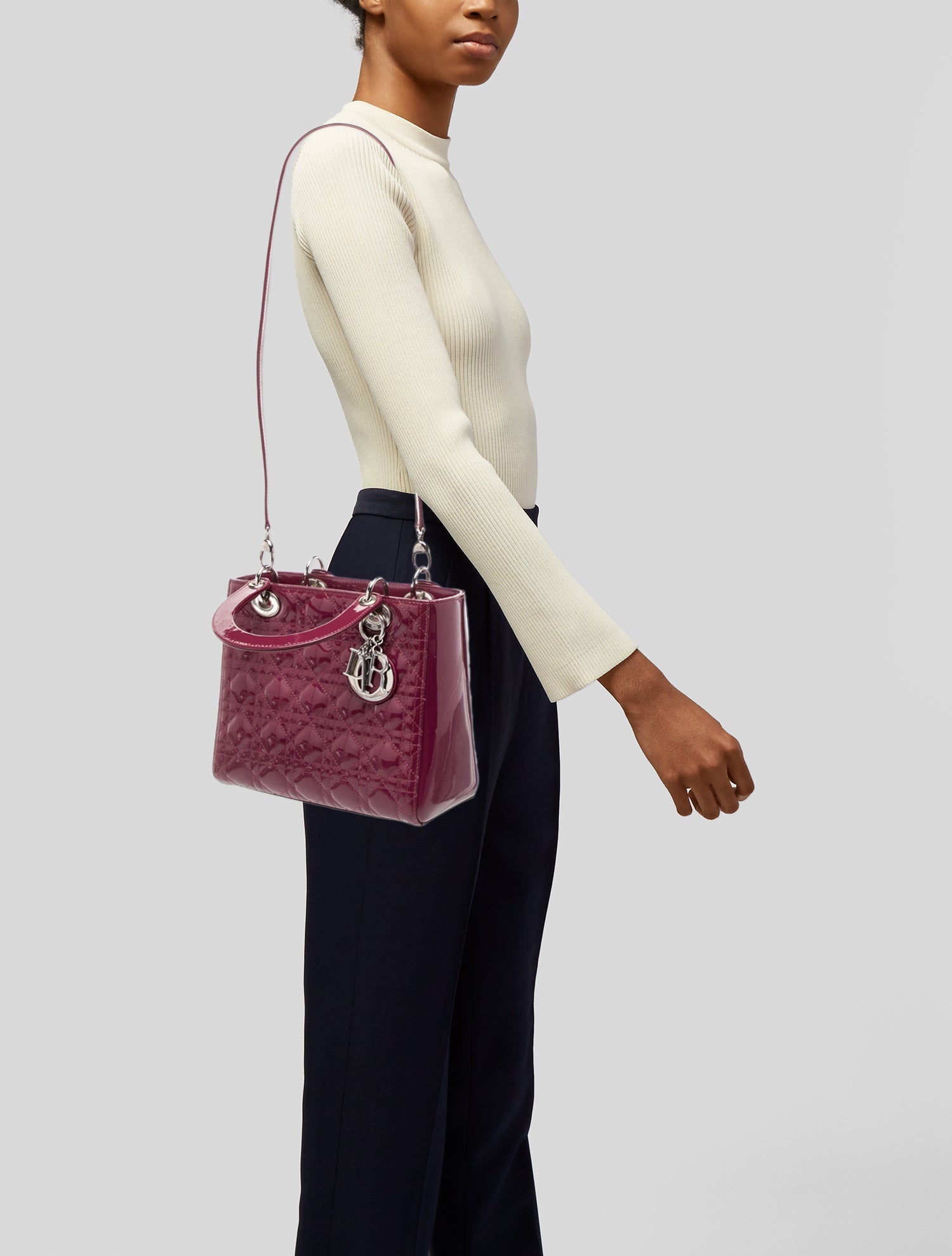 Christian Dior Cannage Lady Dior Medium