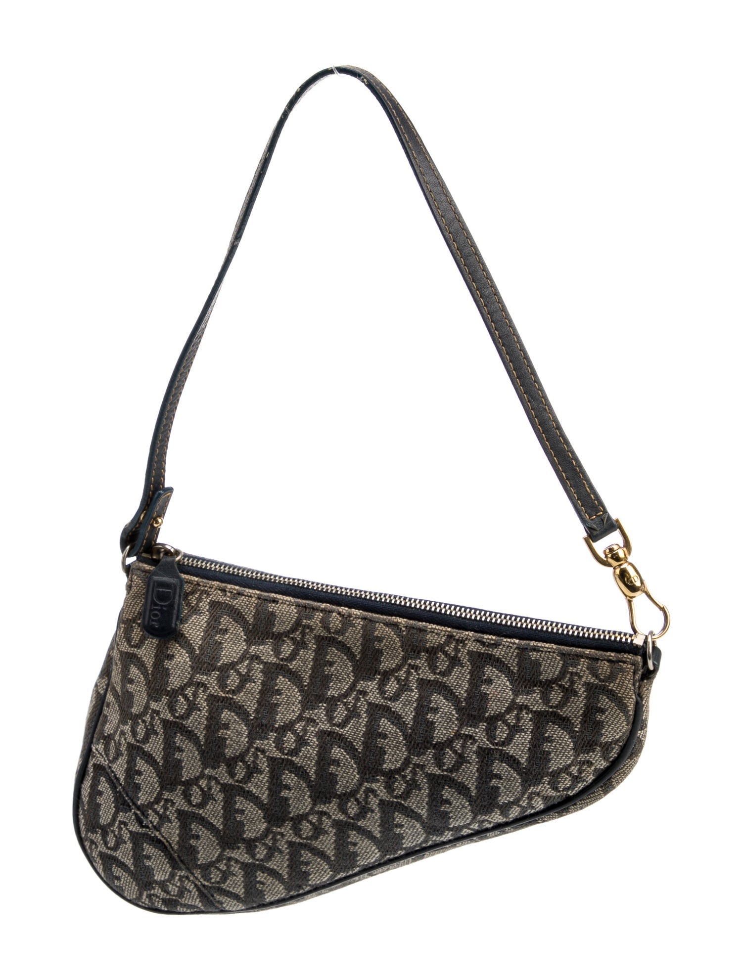 Christian Dior Diorissimo Saddle Pochette