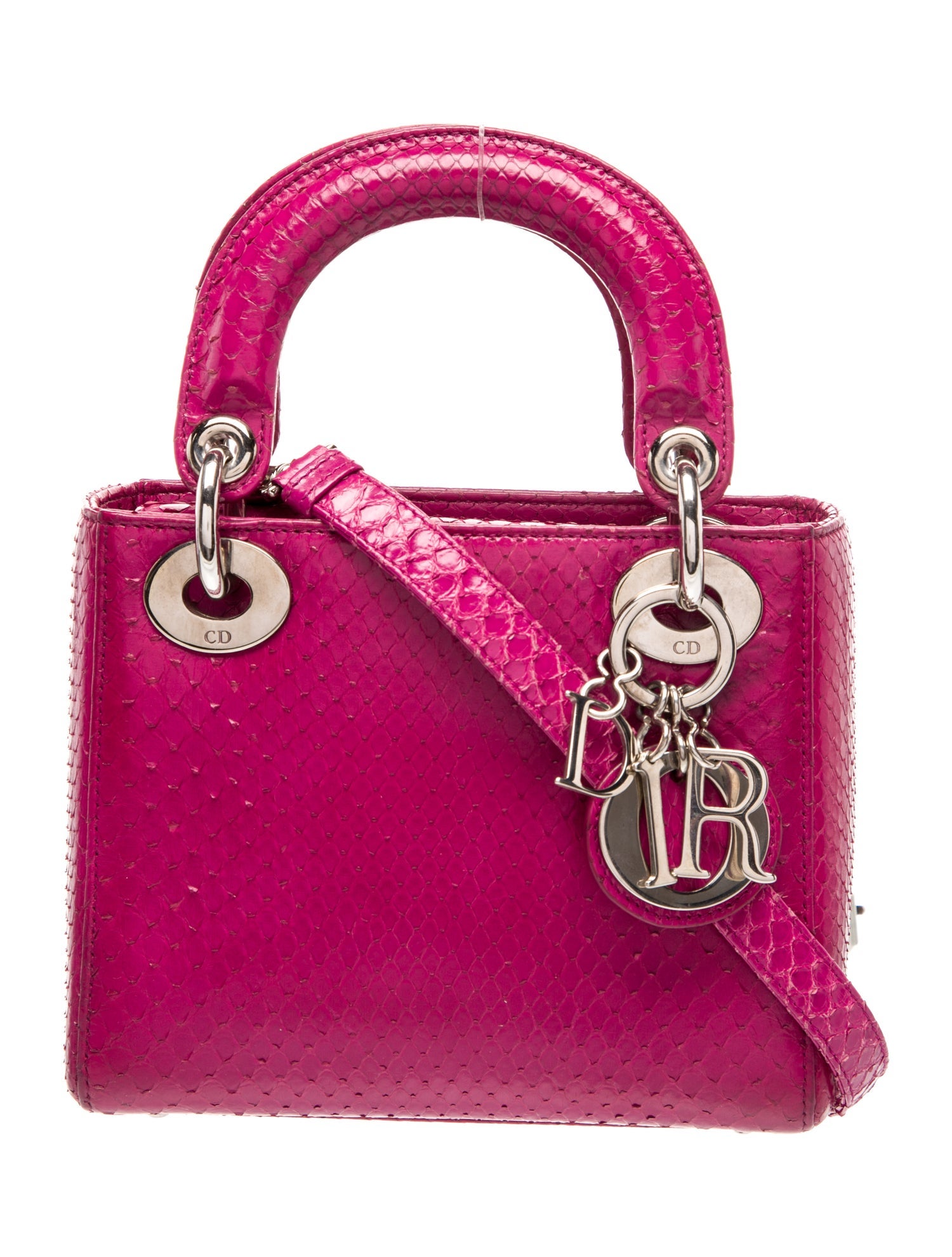 Christian Dior Snakeskin Lady Dior