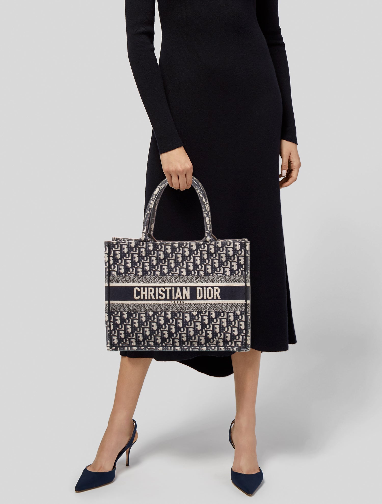 Christian Dior Oblique Jacquard Book Medium