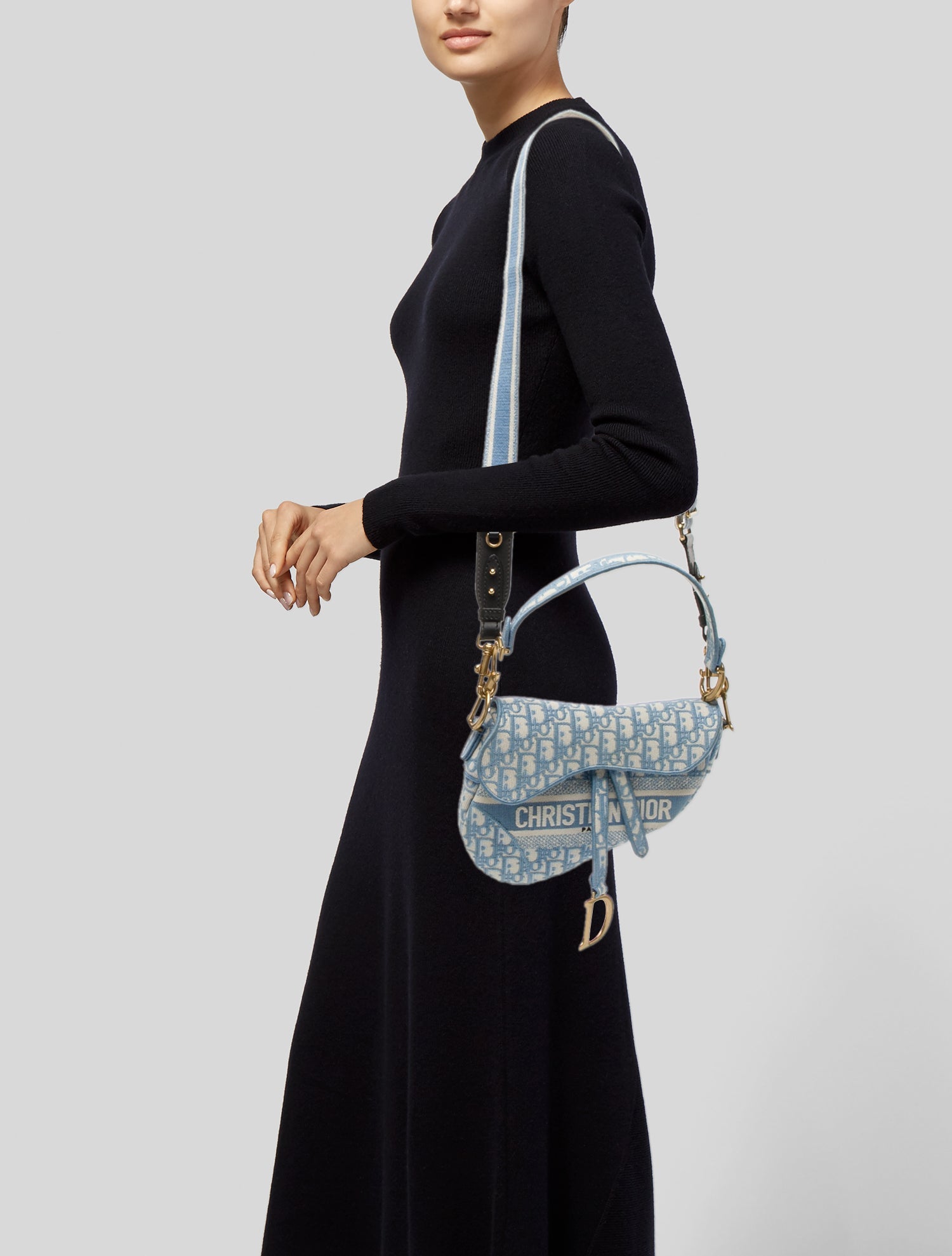 Christian Dior Oblique Jacquard Oblique Saddle