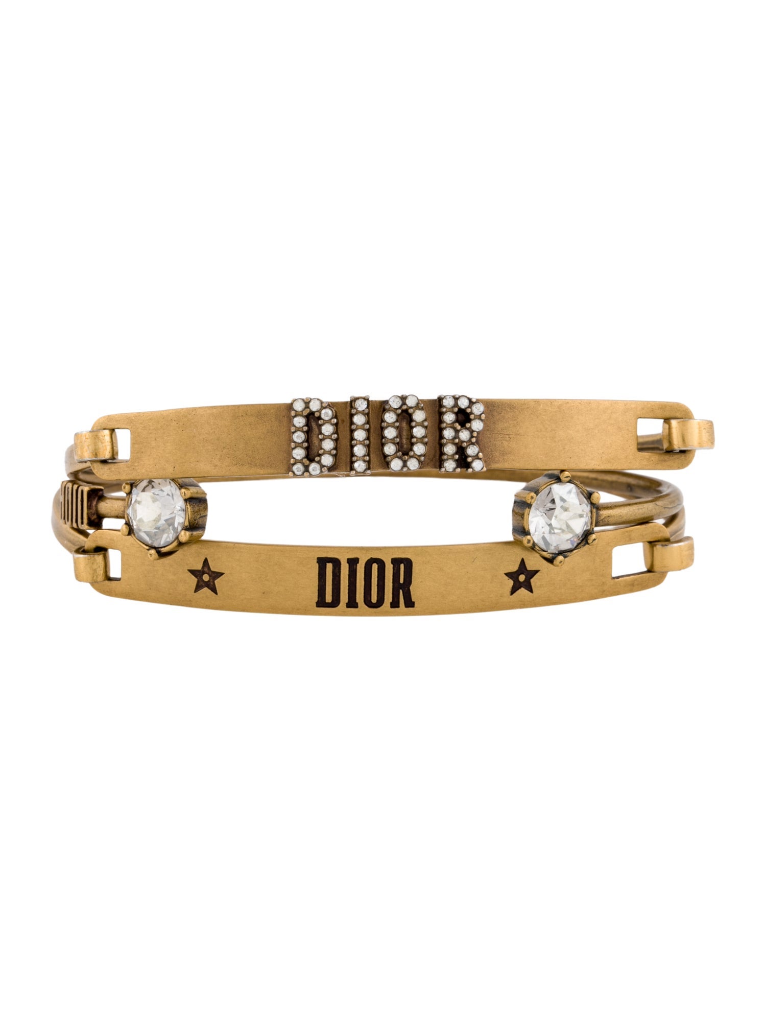 Christian Dior Crystal Dio(r)evolution Bracelet Set